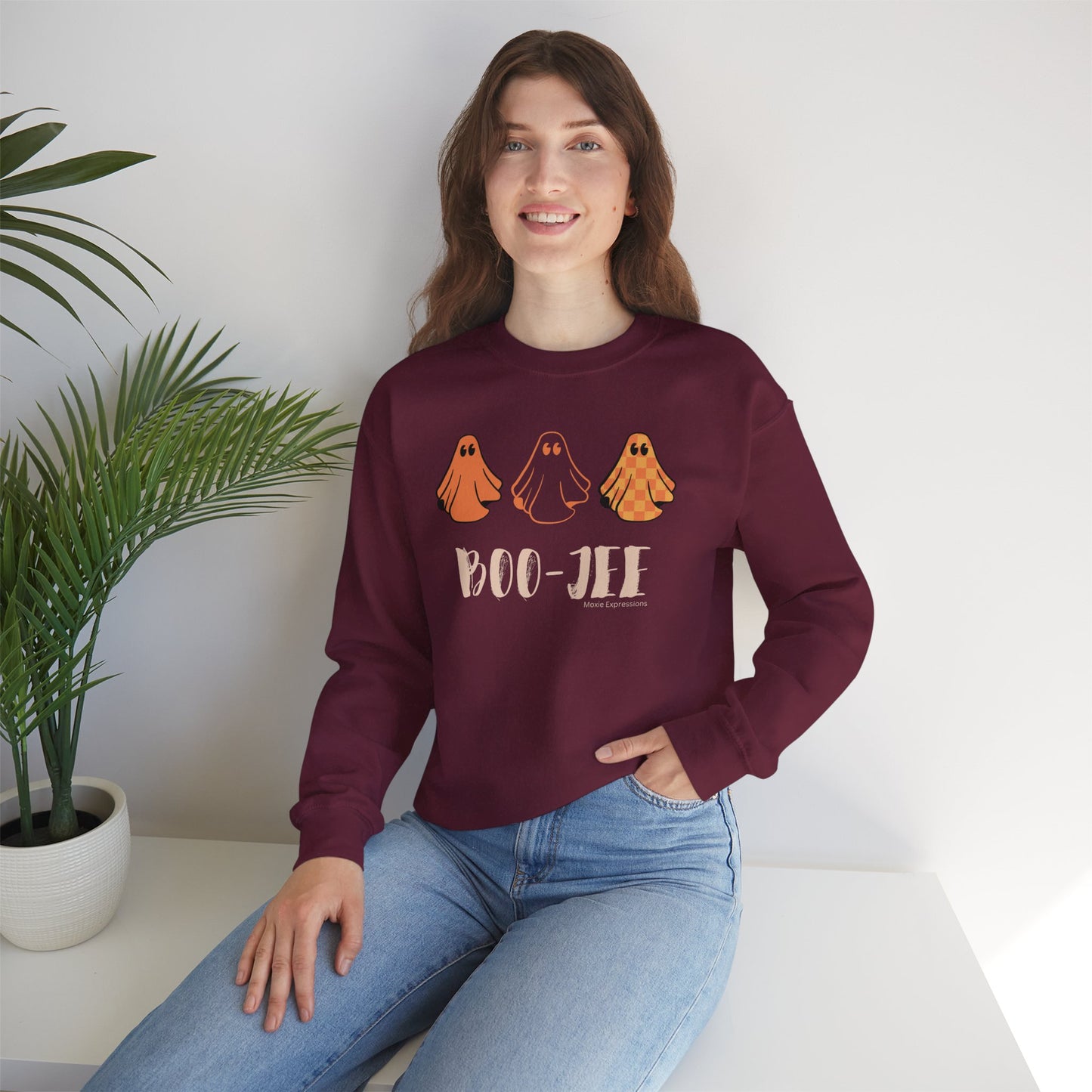 Ghost Glam Unisex Crewneck Sweatshirt