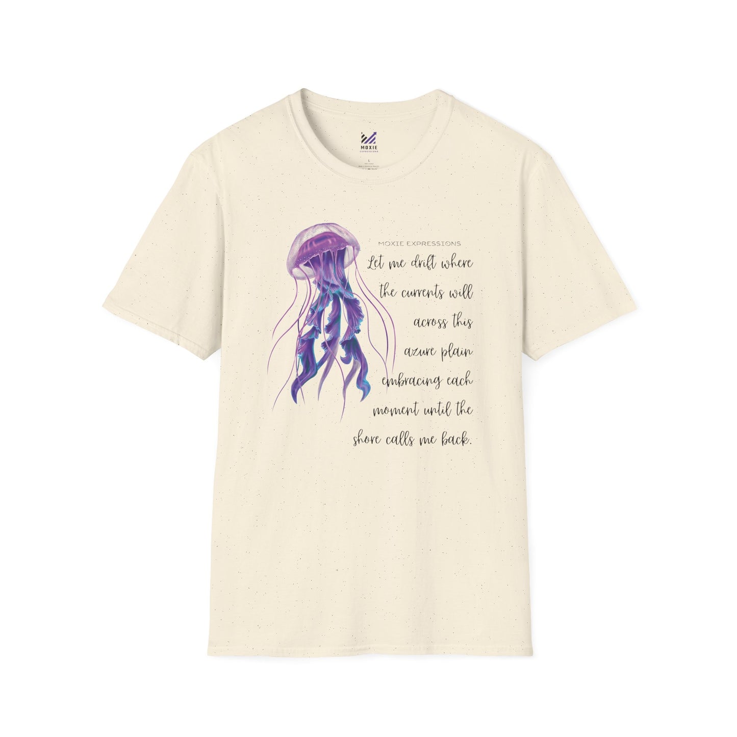 Ocean Whisper Unisex Softstyle Crewneck T-Shirt