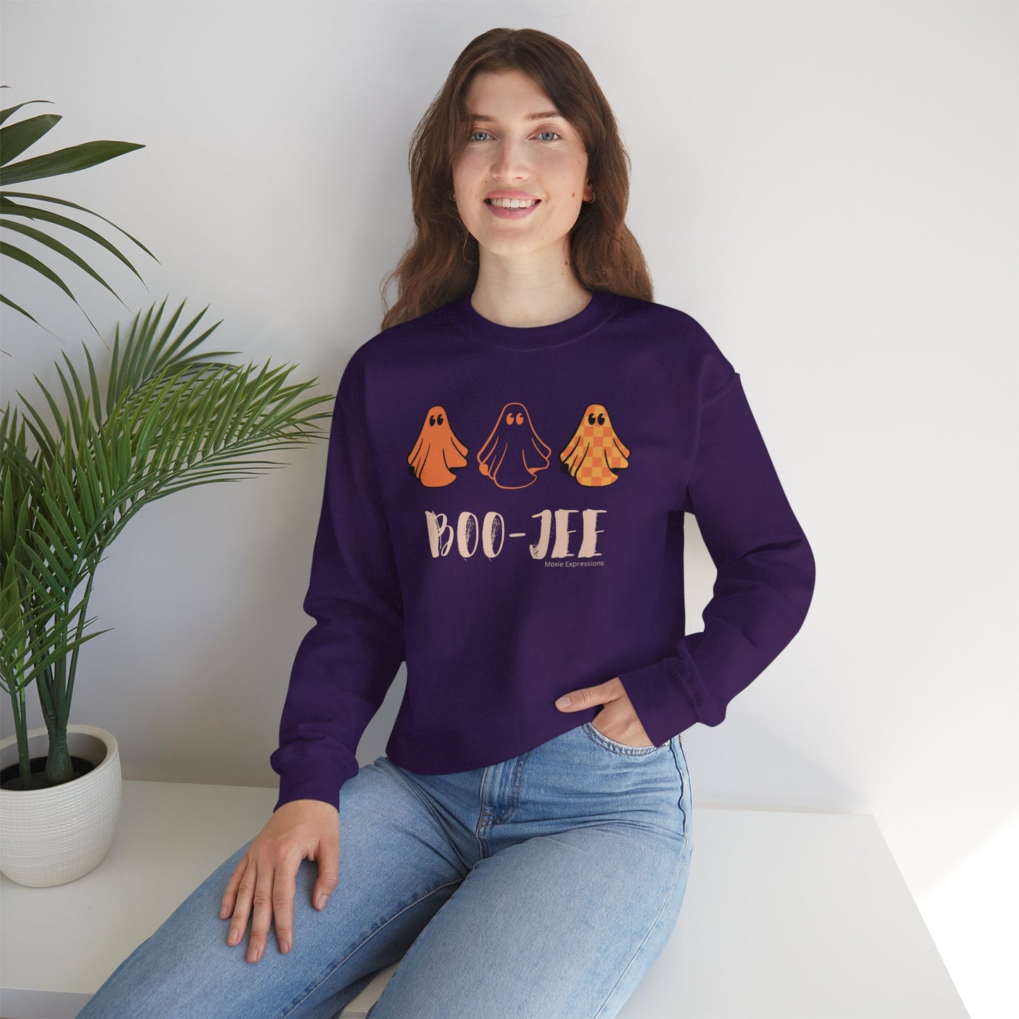 Ghost Glam Unisex Crewneck Sweatshirt