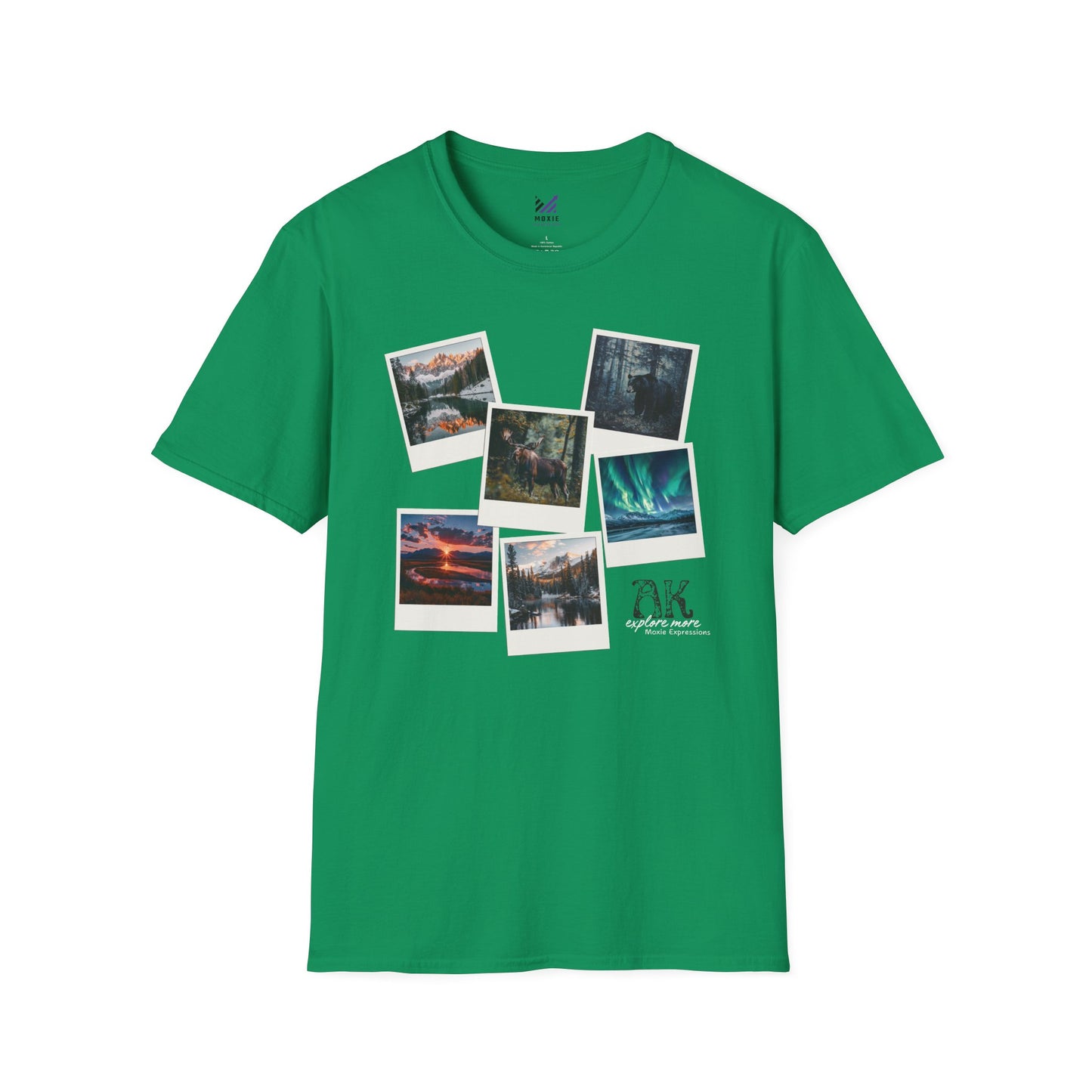 Alaska Explore More Unisex Softstyle Crewneck T-Shirt