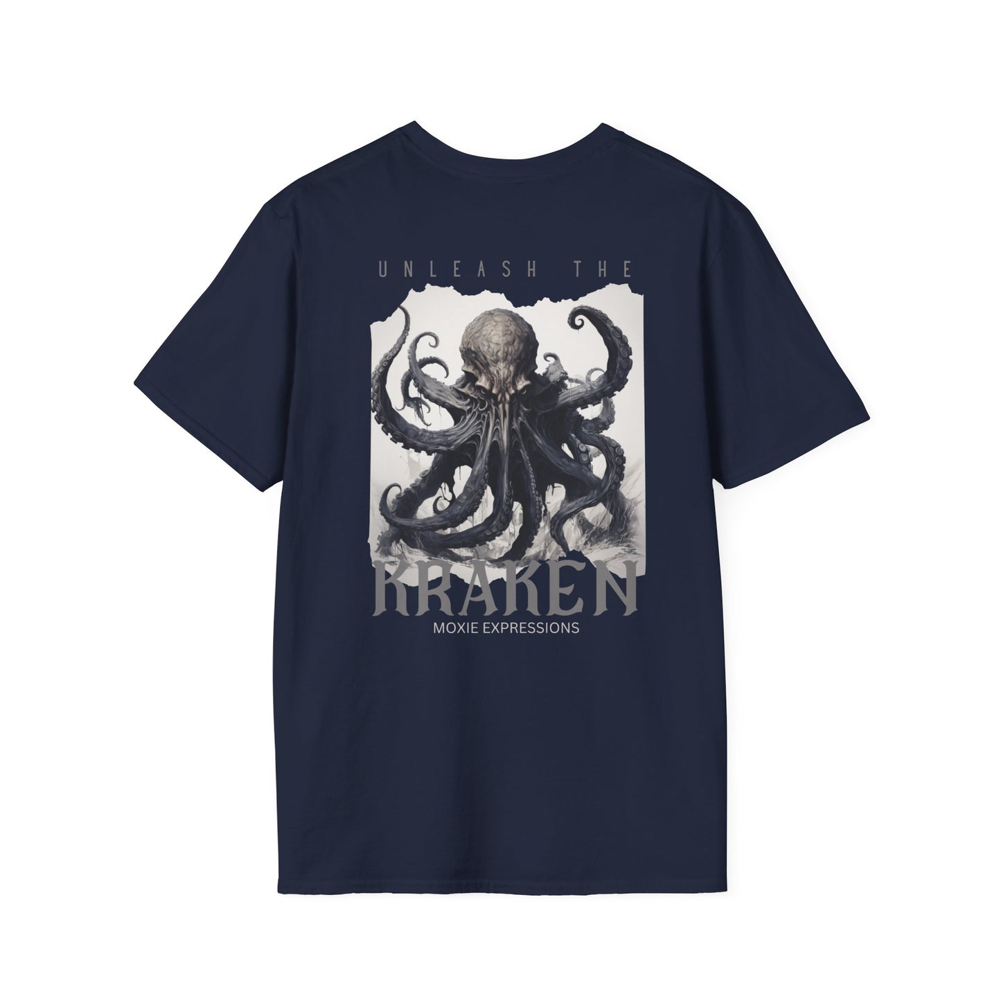 Unleash the Kraken Unisex Softstyle Crewneck T-Shirt