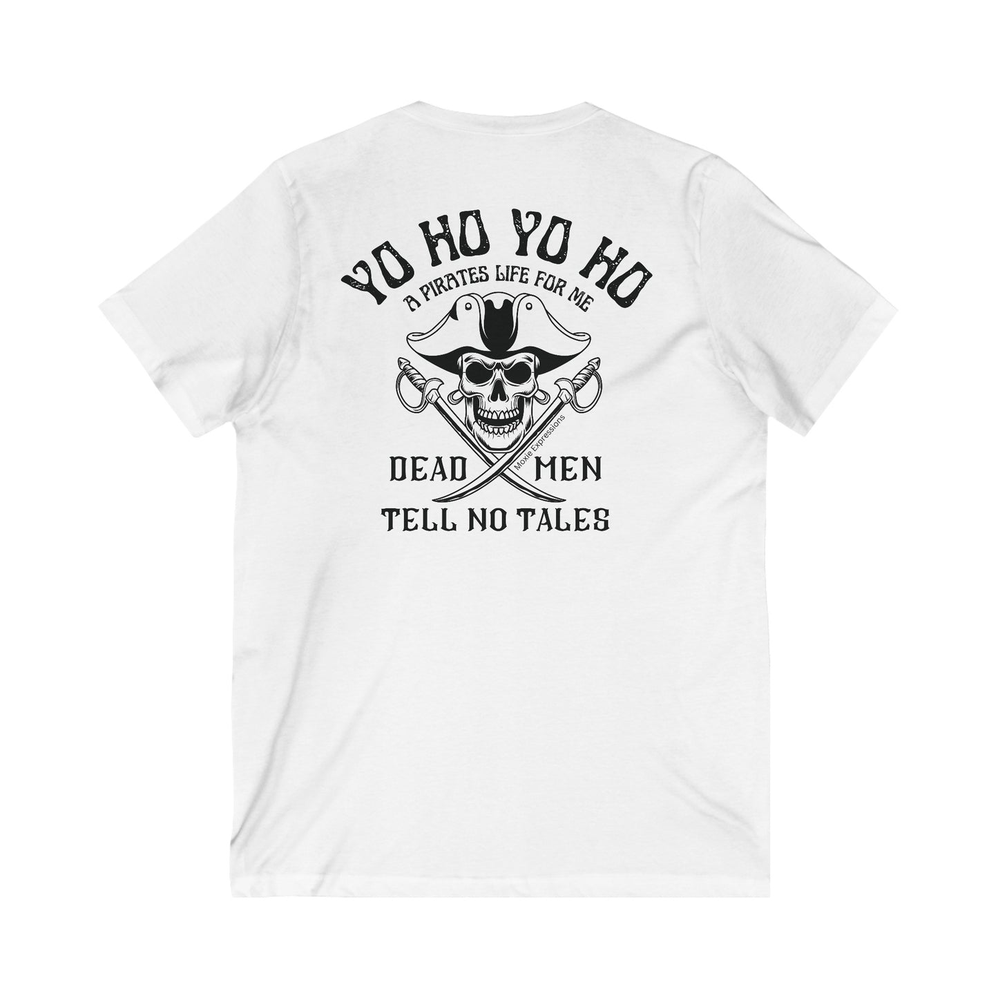 High Seas Outlaw Unisex Jersey Short Sleeve V-Neck Tee