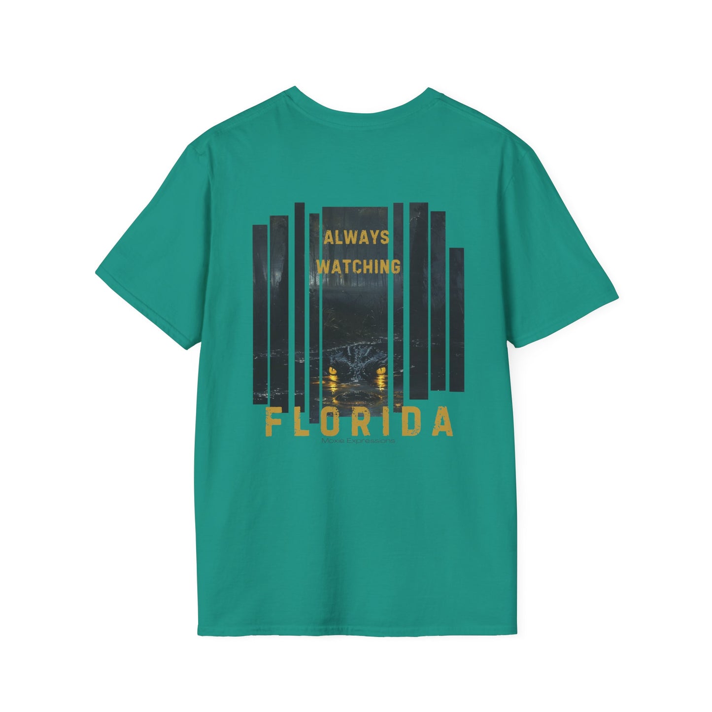 Florida Always Watching Unisex Softstyle Crewneck T-Shirt