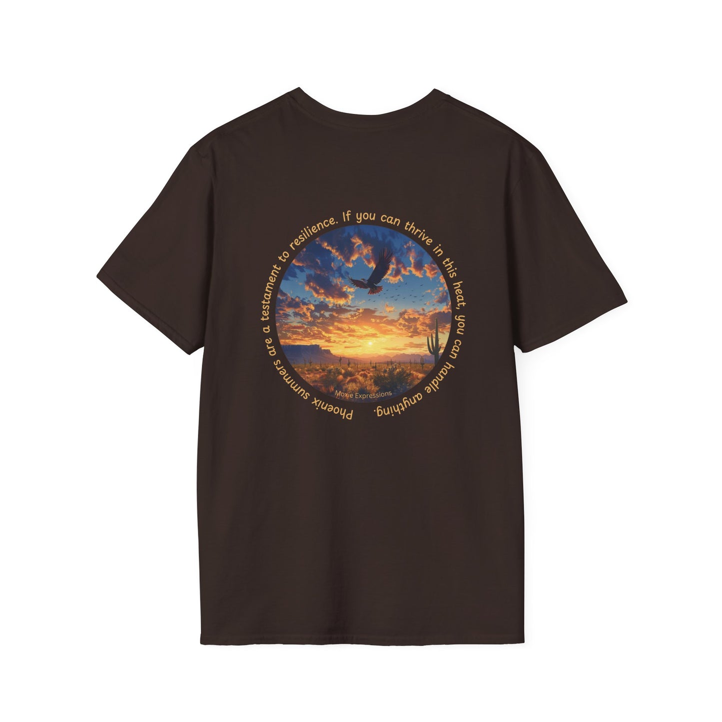 Desert Resilience Unisex Softstyle Crewneck T-Shirt