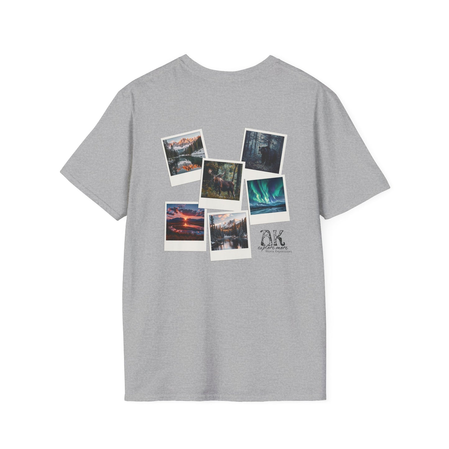 Alaska Adventure Unisex Softstyle Crewneck T-Shirt