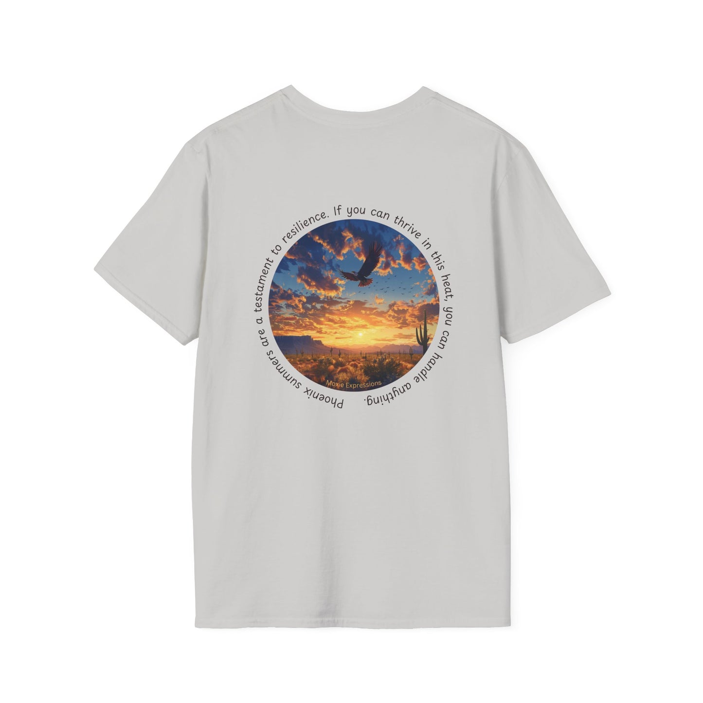 Desert Resilience Unisex Softstyle Crewneck T-Shirt