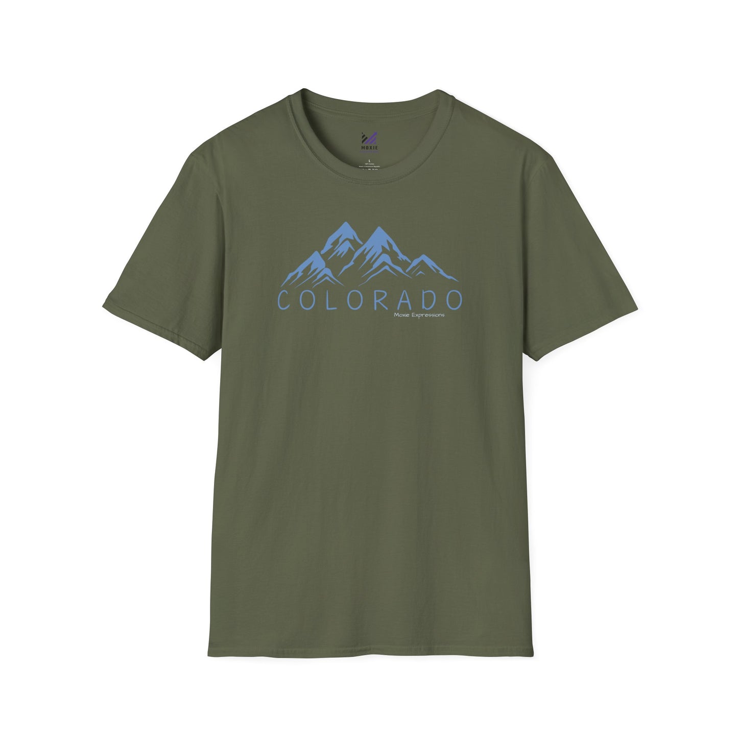 Colorado Alpine Unisex Softstyle Crewneck T-Shirt