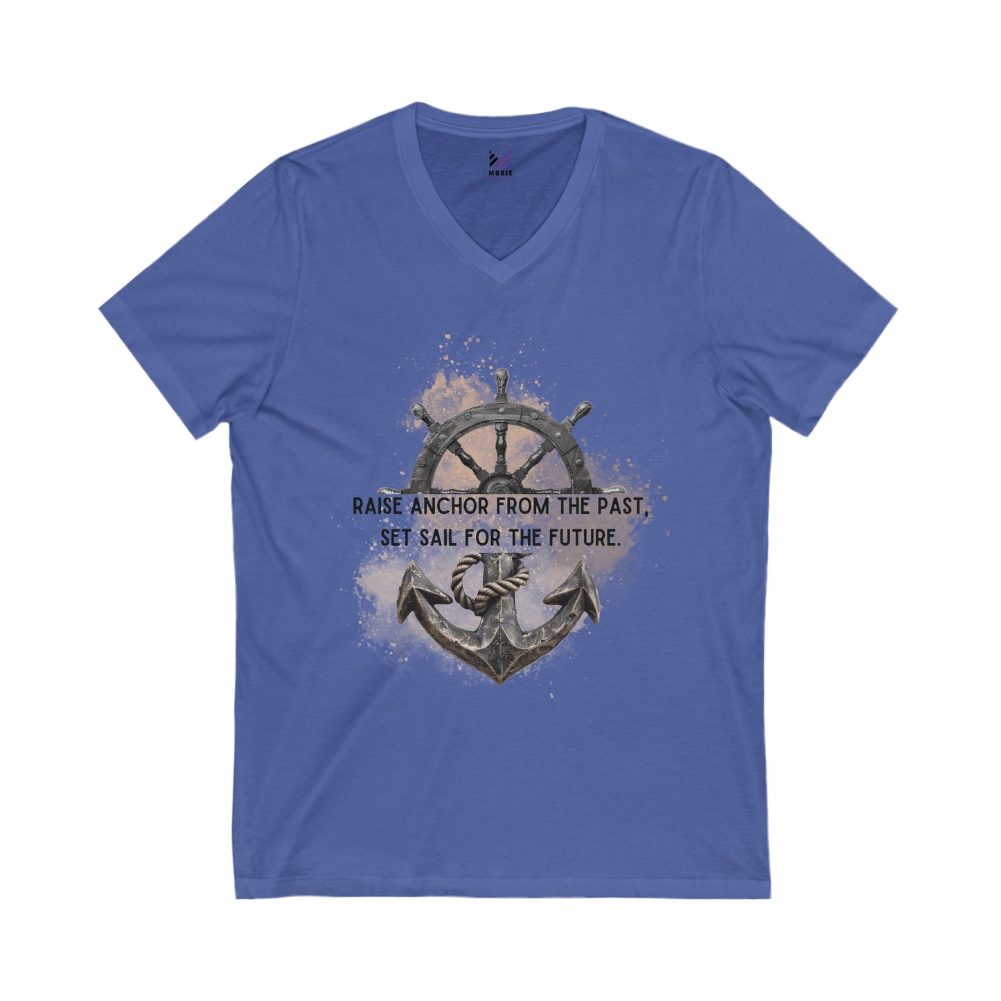 Anchor's Legacy Unisex Jersey Short Sleeve V-Neck Tee