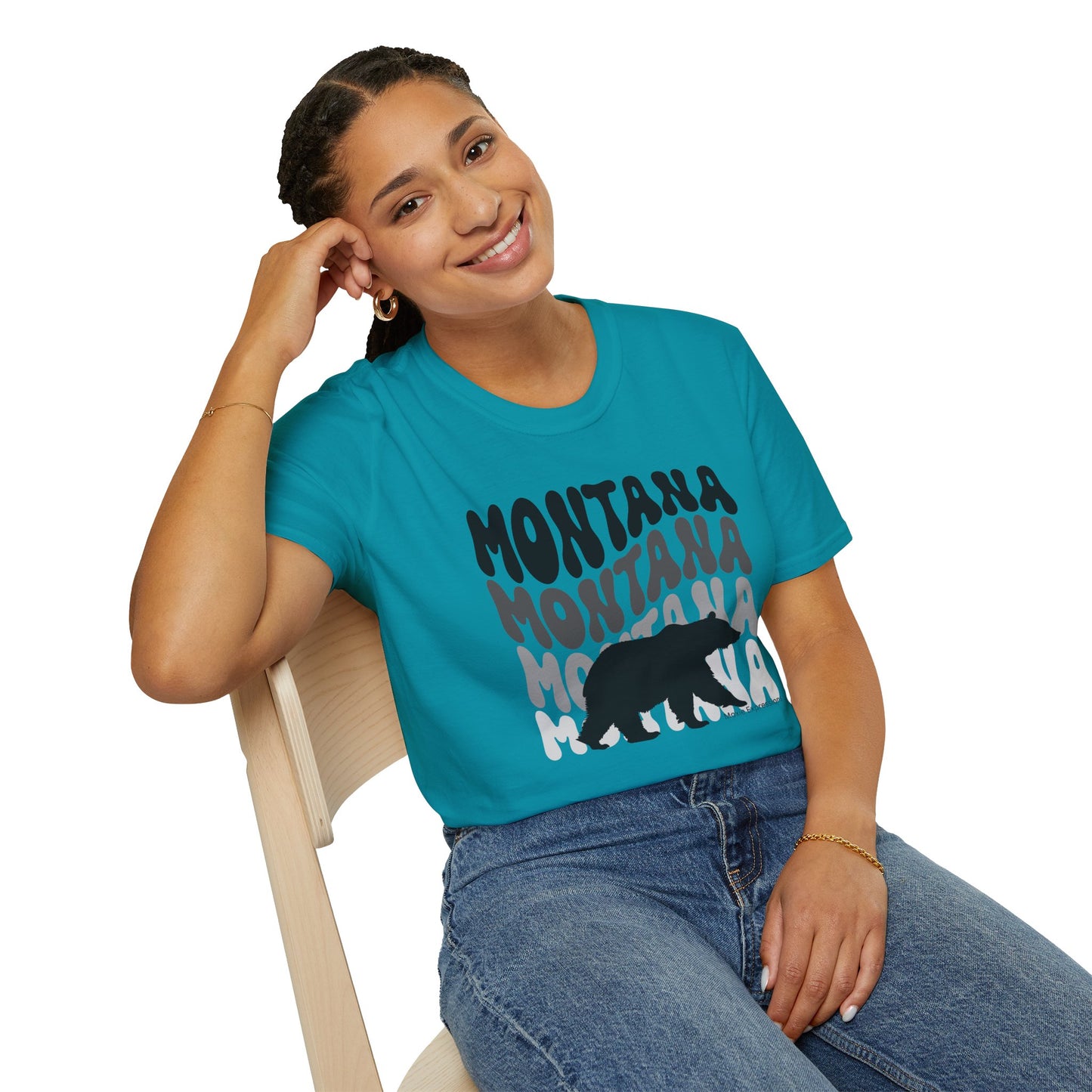 Wild Montana Unisex Softstyle Crewneck T-Shirt