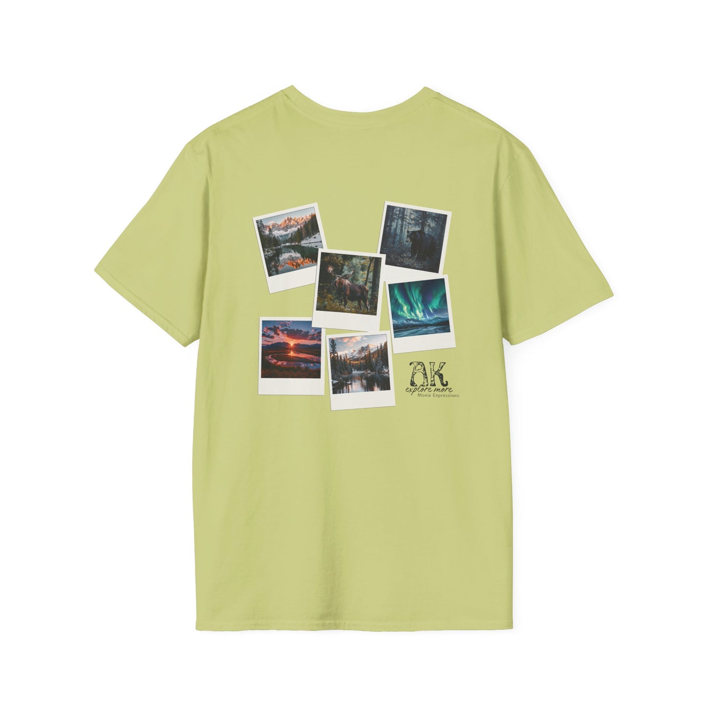 Alaska Adventure Unisex Softstyle Crewneck T-Shirt