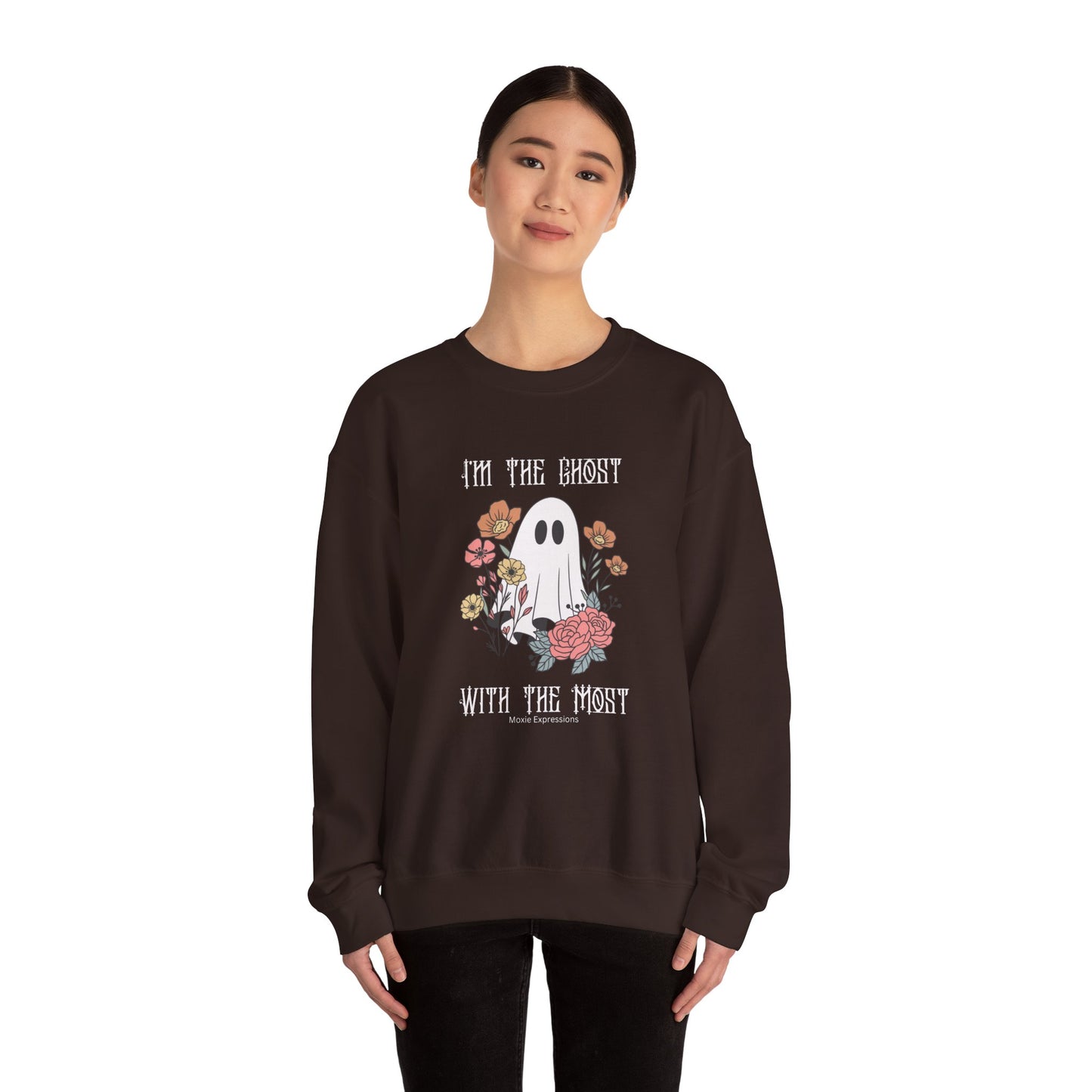 Ghost with the Most Unisex Crewneck Sweatshirt