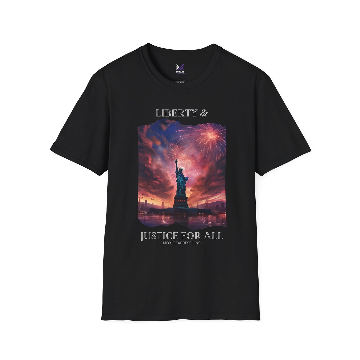 Liberty’s Radiance Unisex Softstyle Crewneck T-Shirt