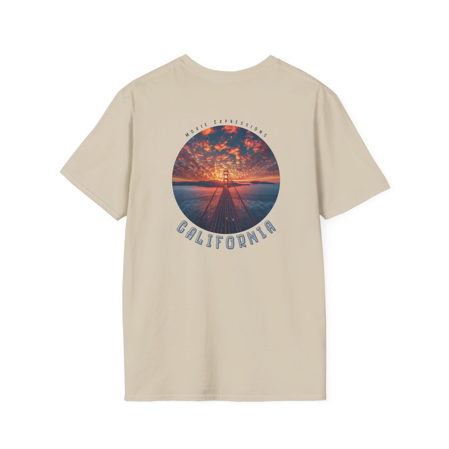 California Horizon Unisex Softstyle Crewneck T-Shirt