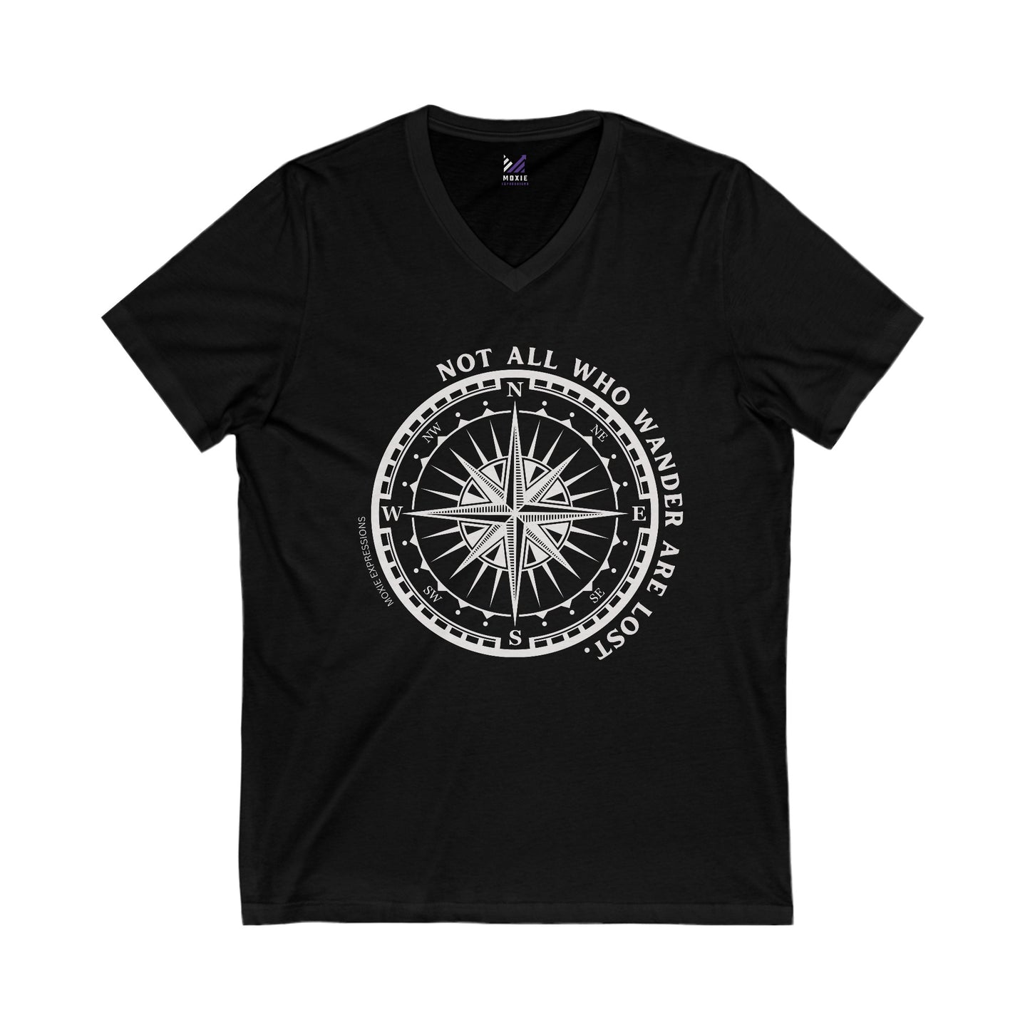Wanderer's Creed Unisex Jersey Short Sleeve V-Neck Tee