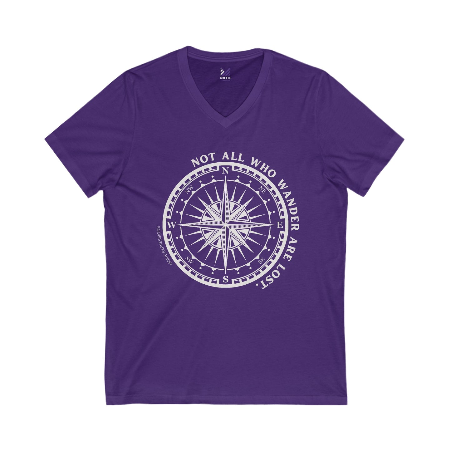 Wanderer's Creed Unisex Jersey Short Sleeve V-Neck Tee