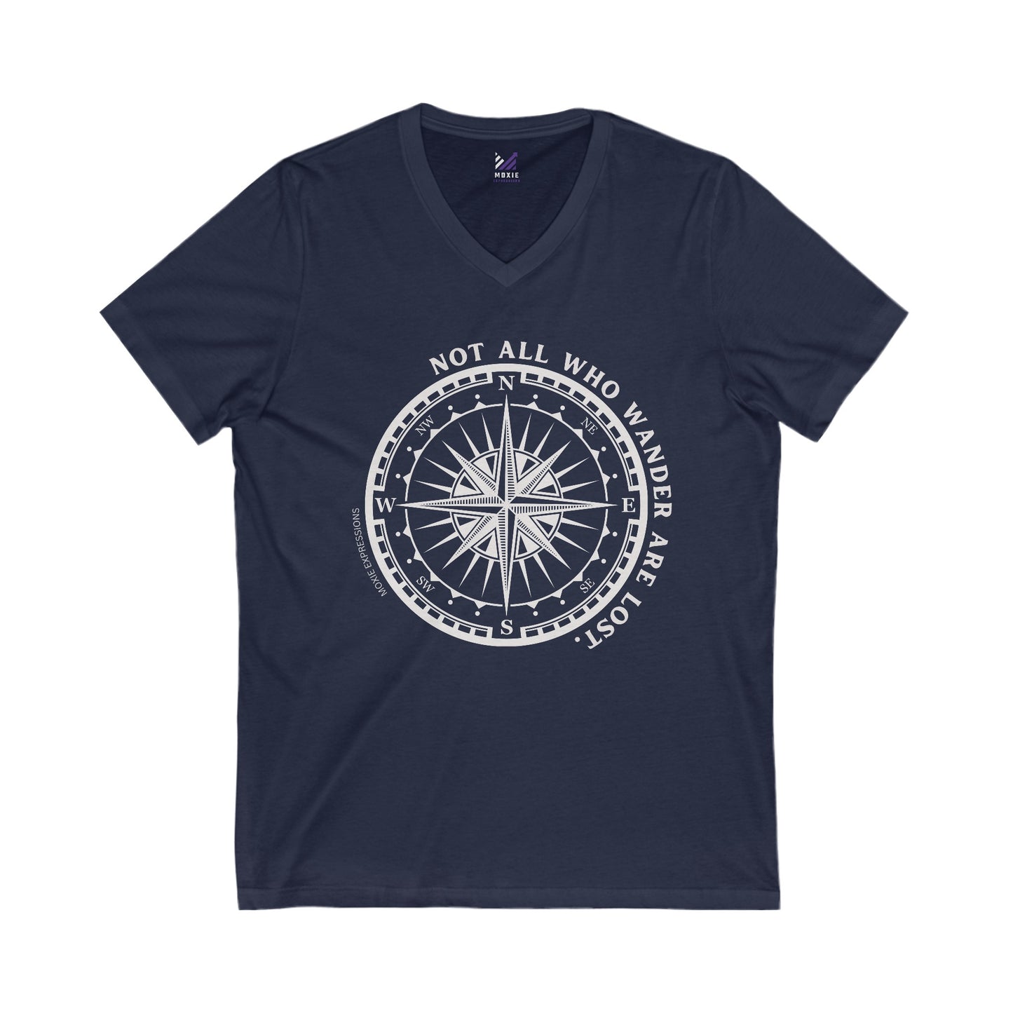 Wanderer's Creed Unisex Jersey Short Sleeve V-Neck Tee