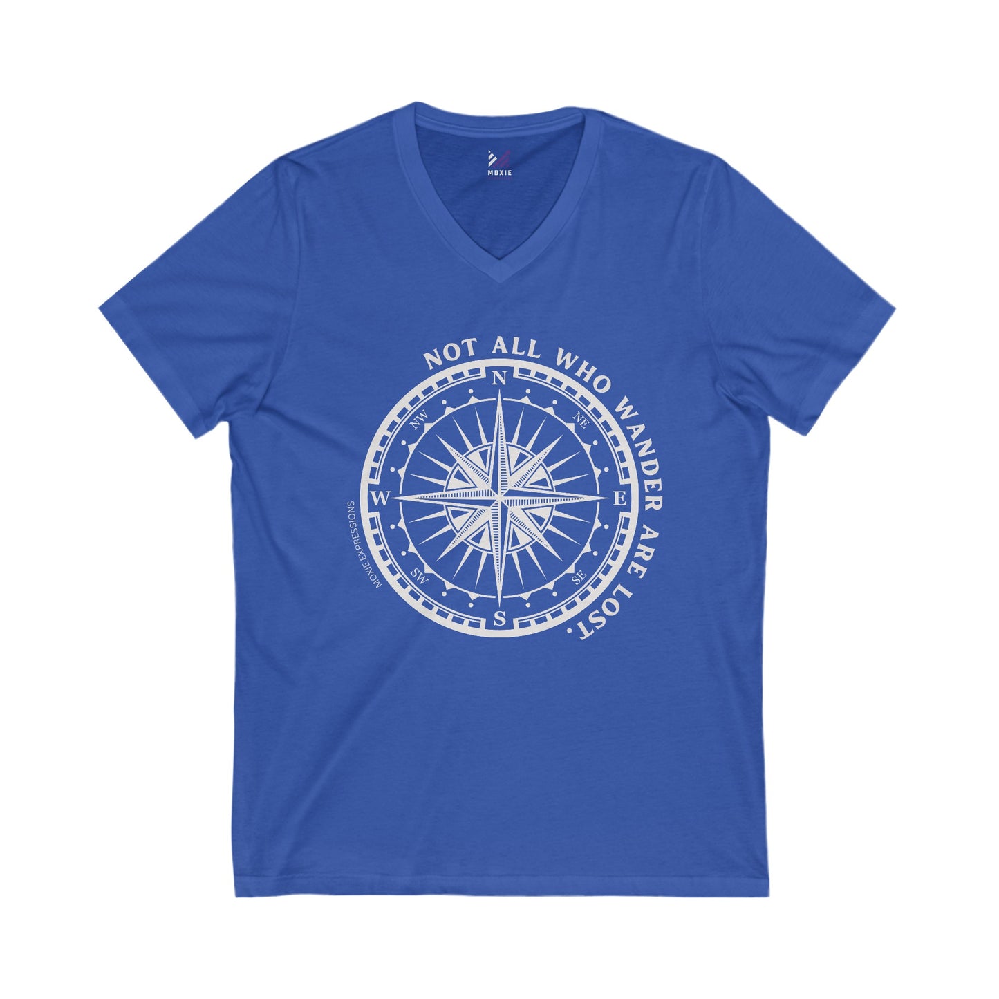 Wanderer's Creed Unisex Jersey Short Sleeve V-Neck Tee