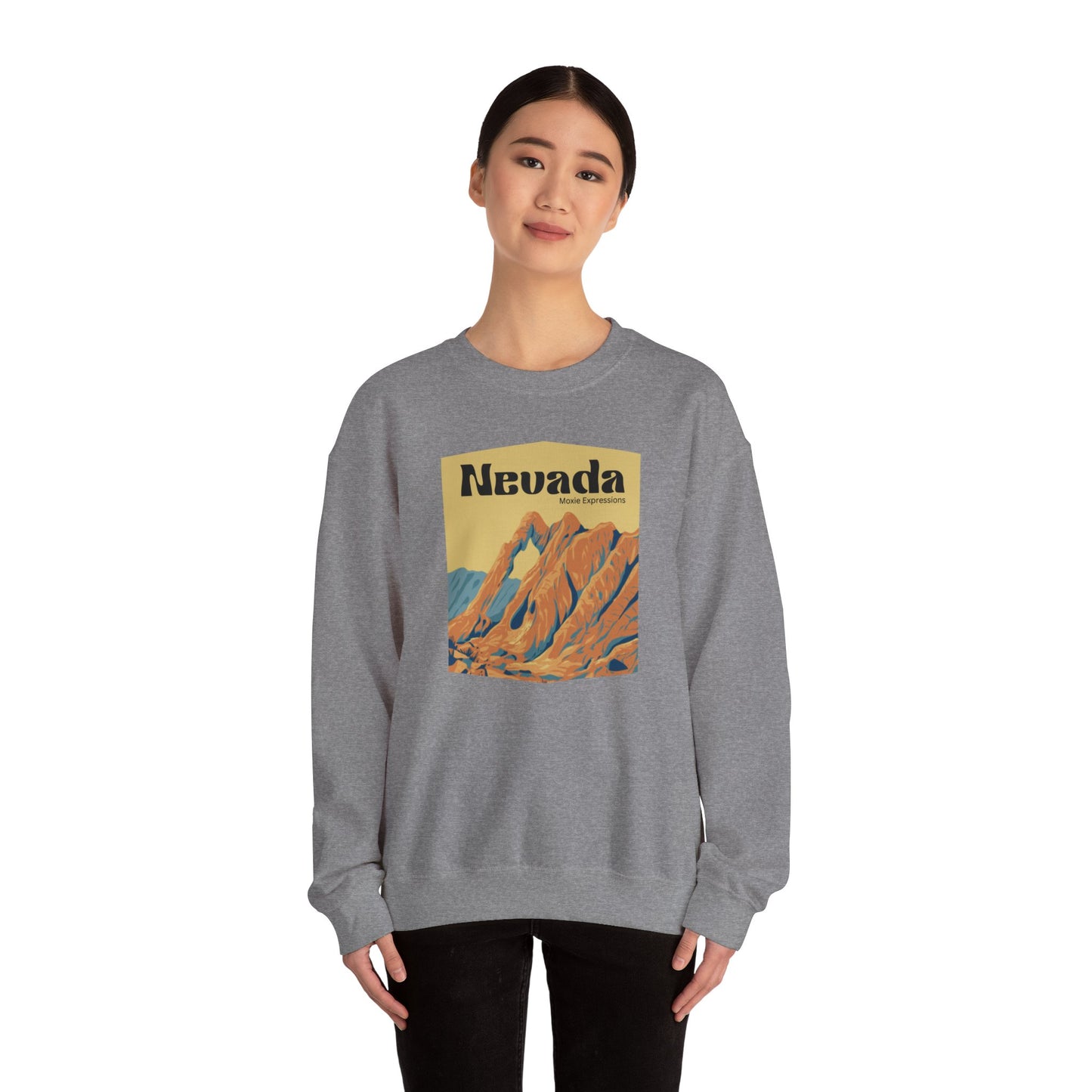 Nevada Wild Unisex Crewneck Sweatshirt