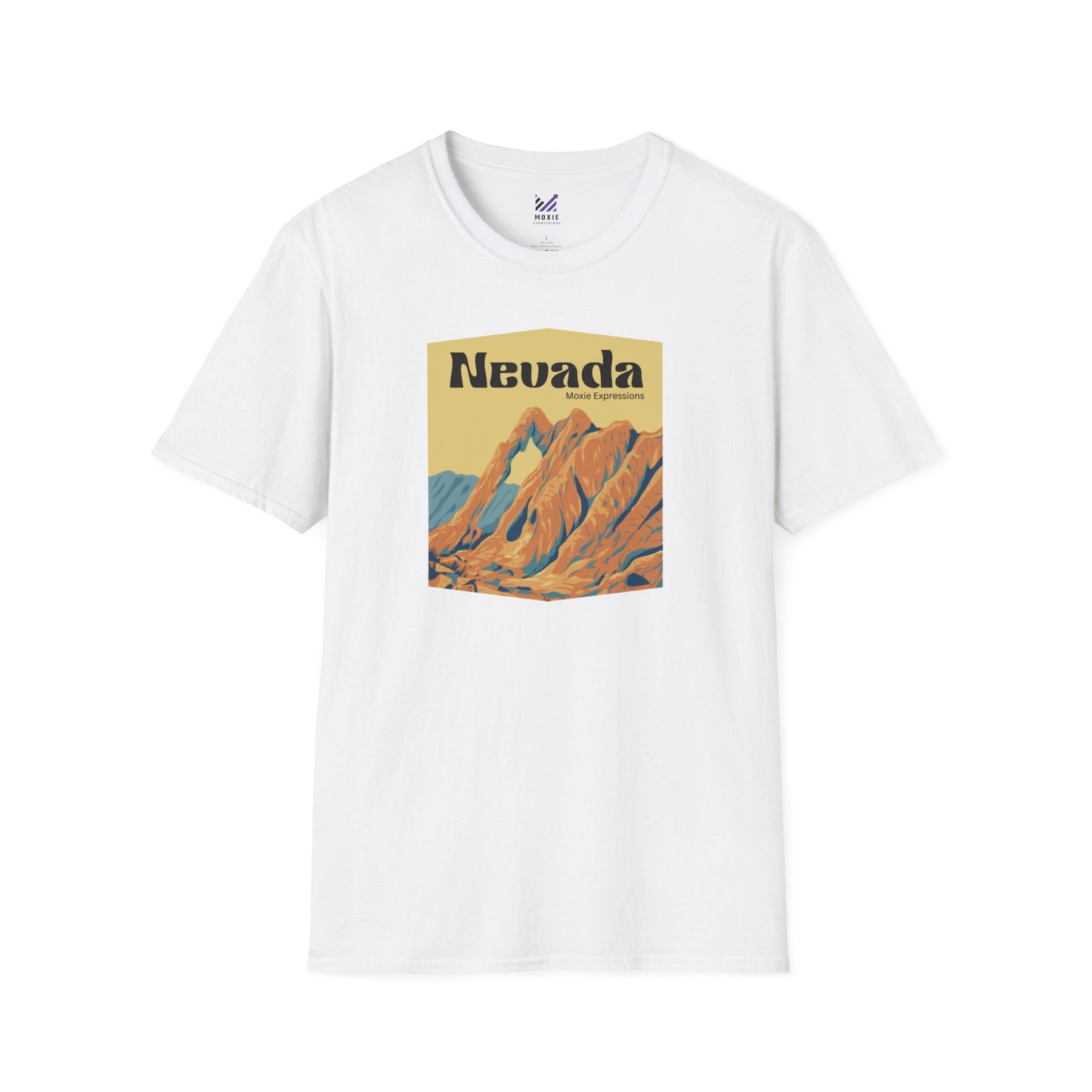 Nevada Wild Unisex Softstyle Crewneck T-Shirt