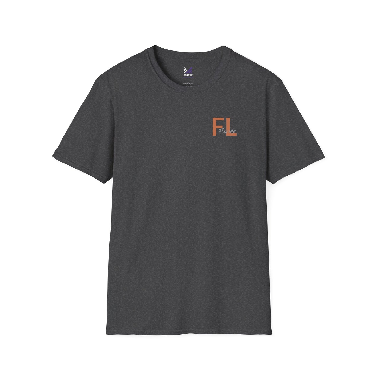 Florida Sunset Currents Unisex Softstyle Crewneck T-Shirt