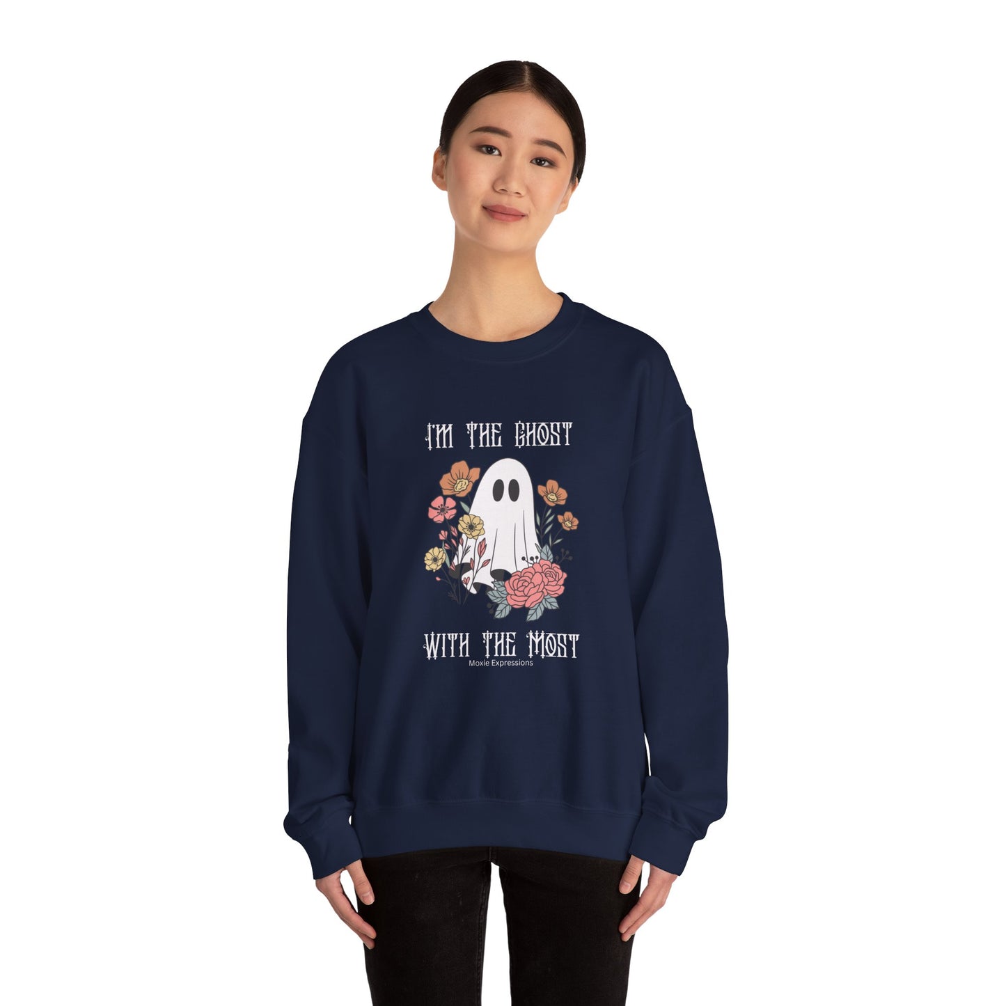 Ghost with the Most Unisex Crewneck Sweatshirt