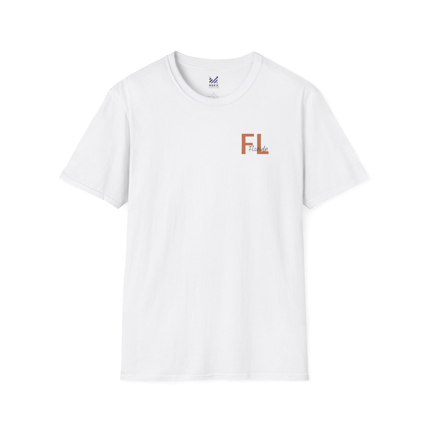 Florida Sunset Currents Unisex Softstyle Crewneck T-Shirt