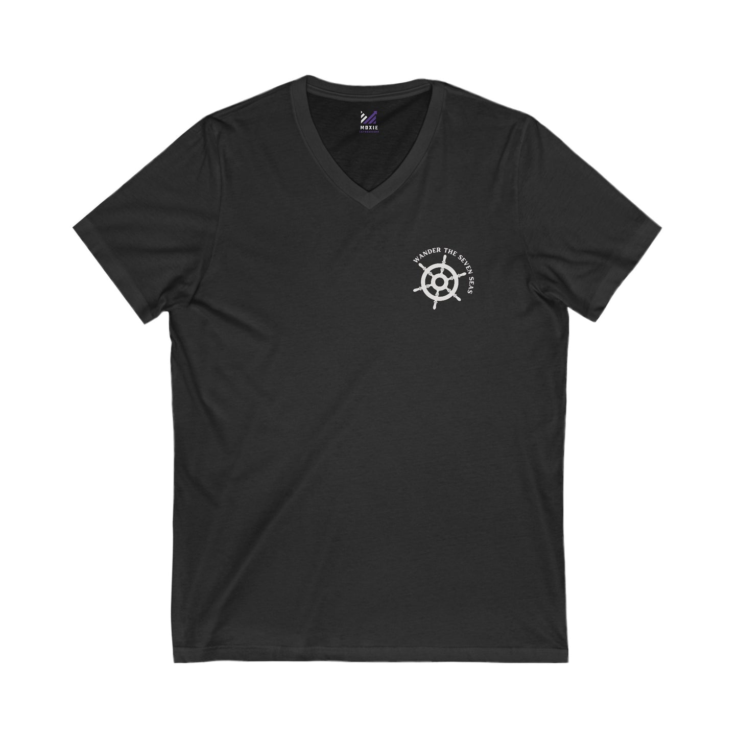 Wanderer's Way Unisex Jersey Short Sleeve V-Neck Tee