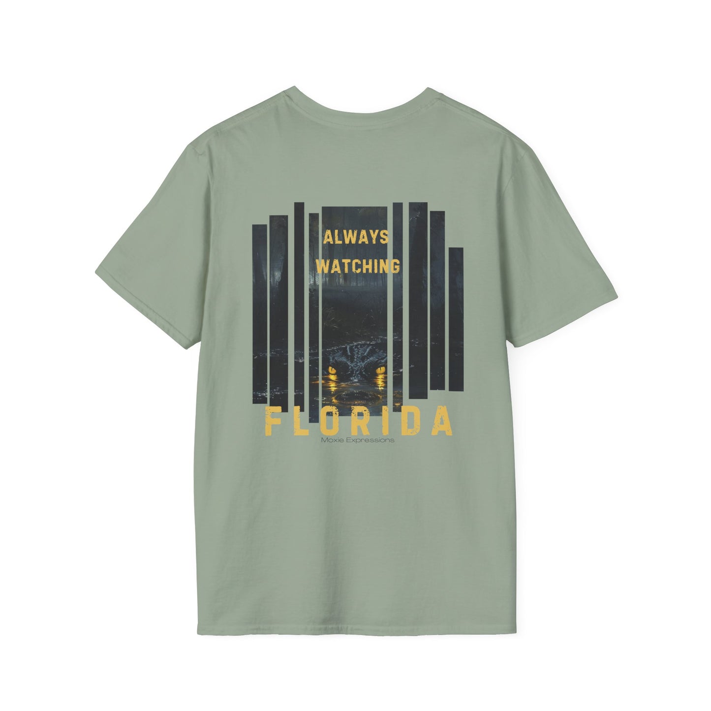 Florida Always Watching Unisex Softstyle Crewneck T-Shirt
