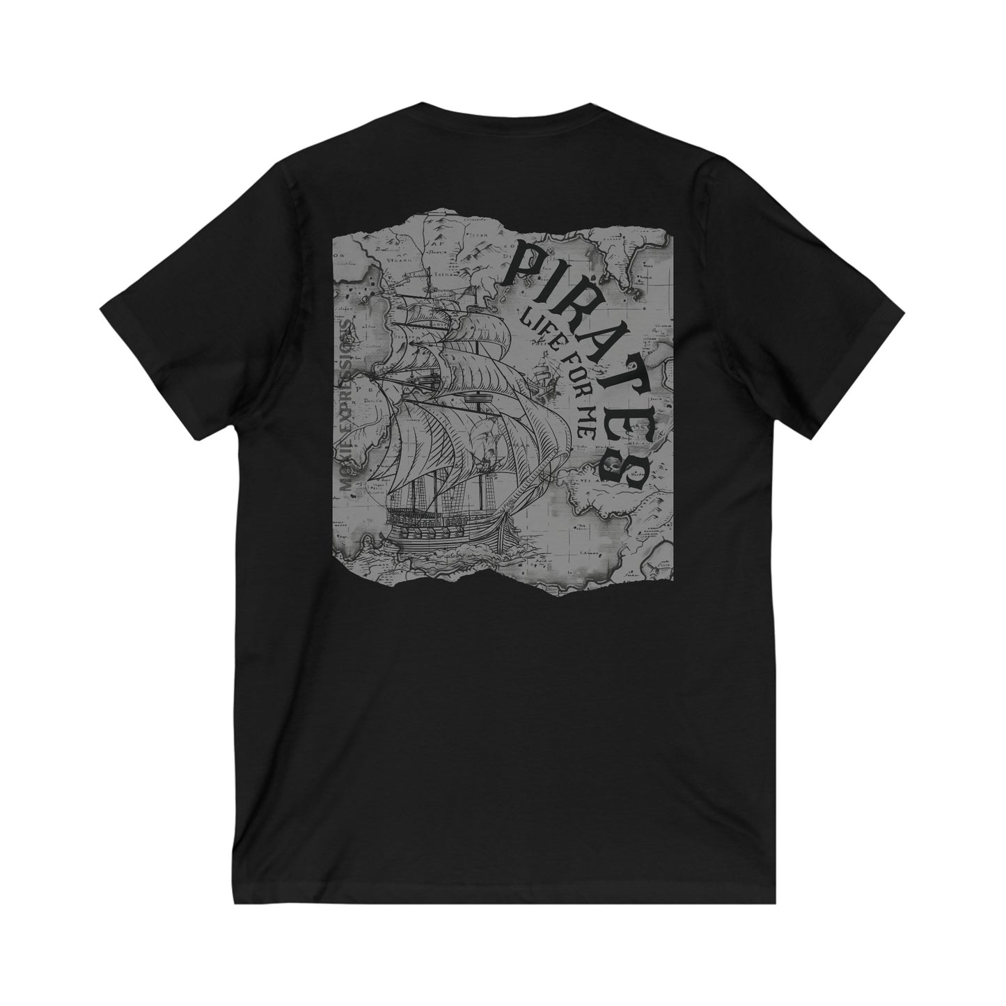 Blackbeard Legacy Unisex Jersey Short Sleeve V-Neck Tee