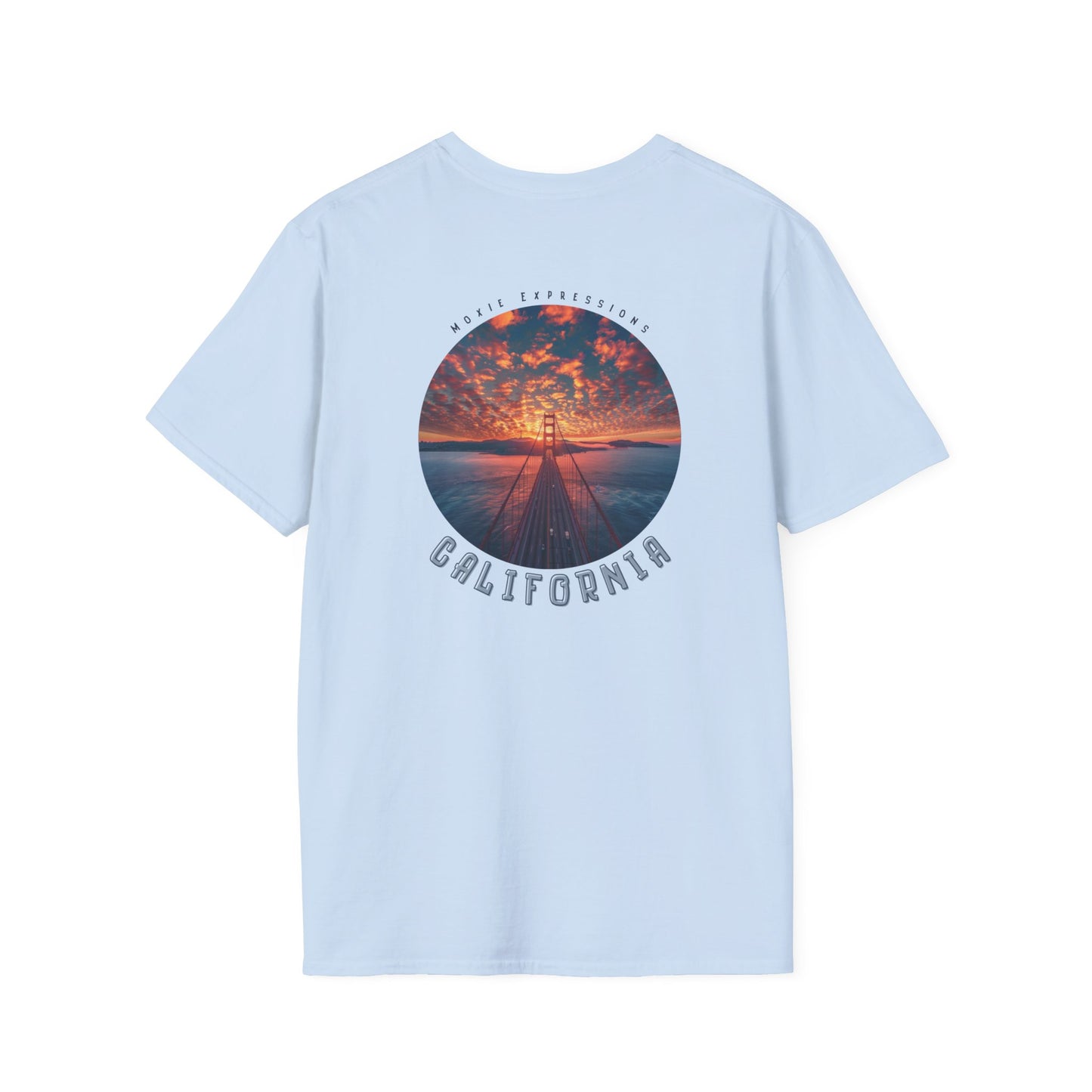 California Horizon Unisex Softstyle Crewneck T-Shirt