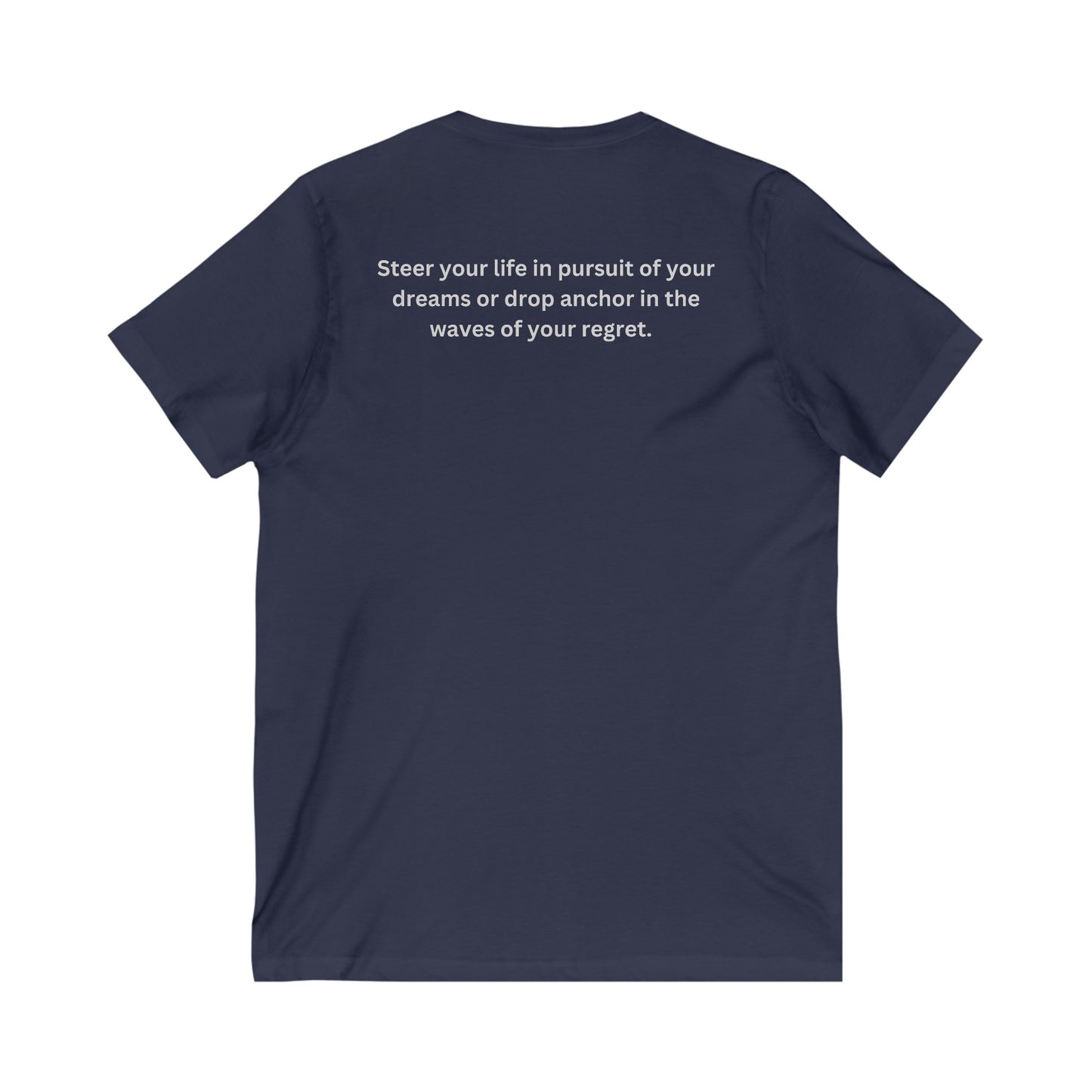 Anchor's Legacy Unisex Jersey Short Sleeve V-Neck Tee
