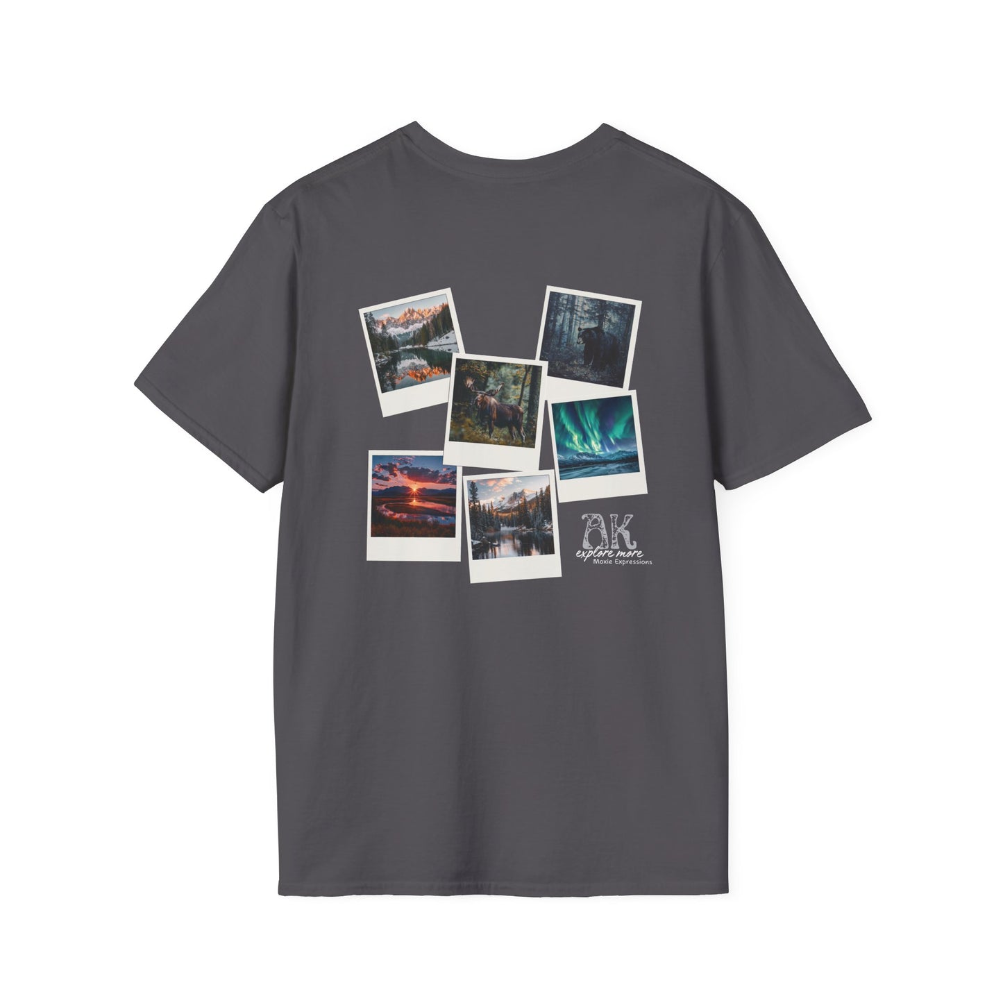Alaska Adventure Unisex Softstyle Crewneck T-Shirt