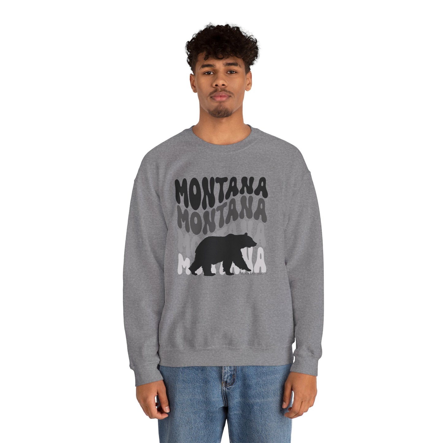 Montana Wild Unisex Crewneck Sweatshirt