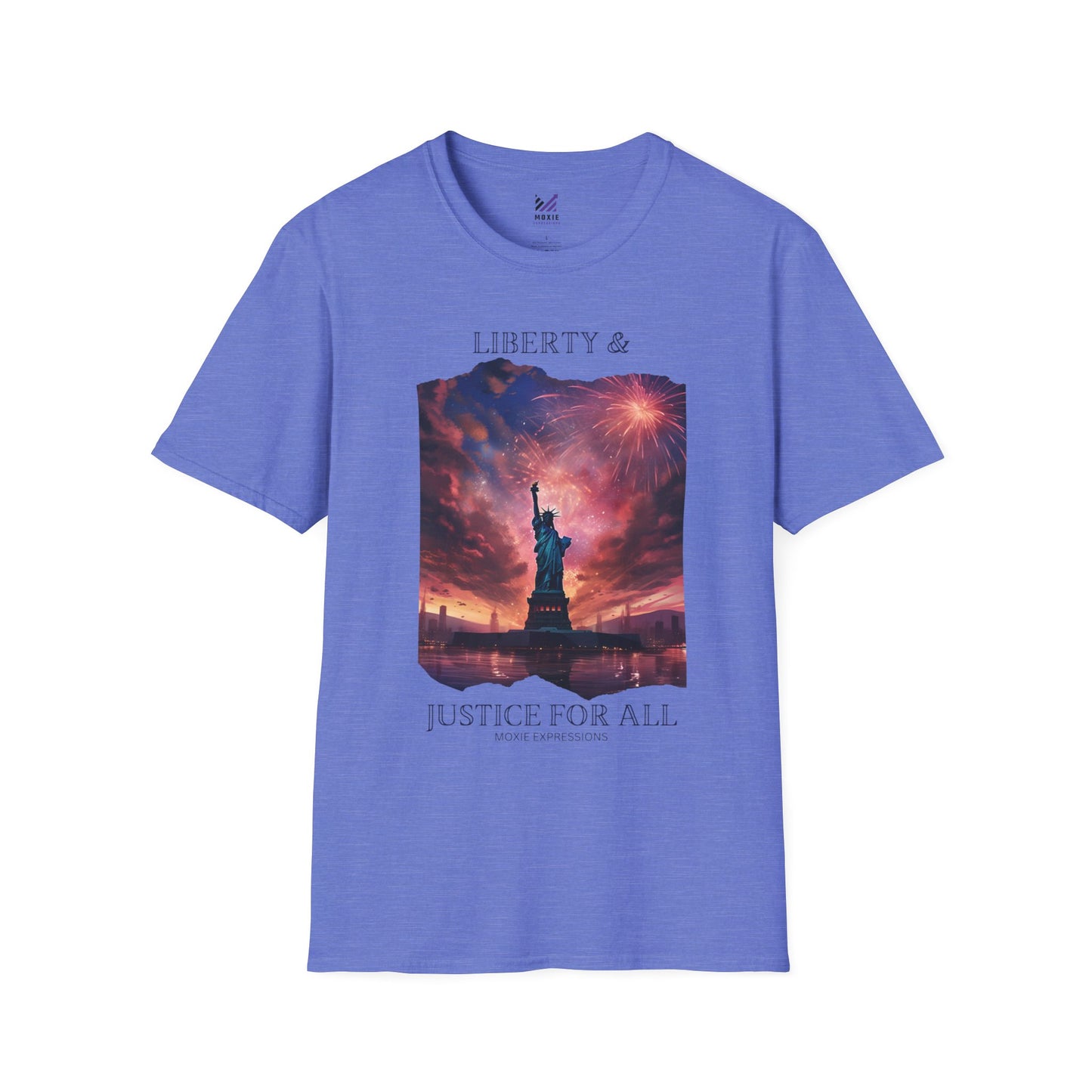 Liberty’s Radiance Unisex Softstyle Crewneck T-Shirt