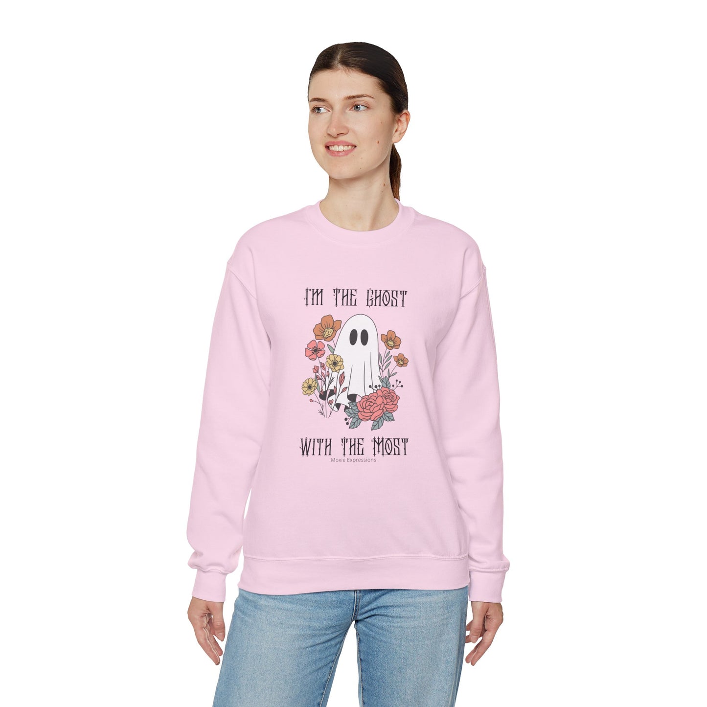 Ghost with the Most Unisex Crewneck Sweatshirt