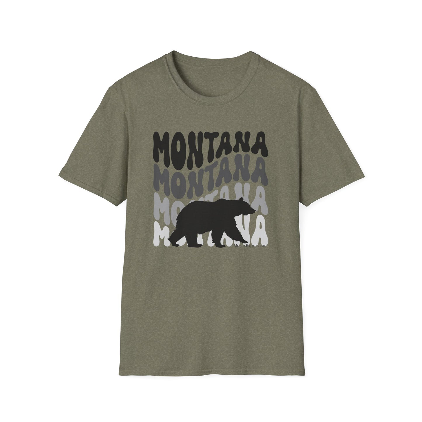 Wild Montana Unisex Softstyle Crewneck T-Shirt