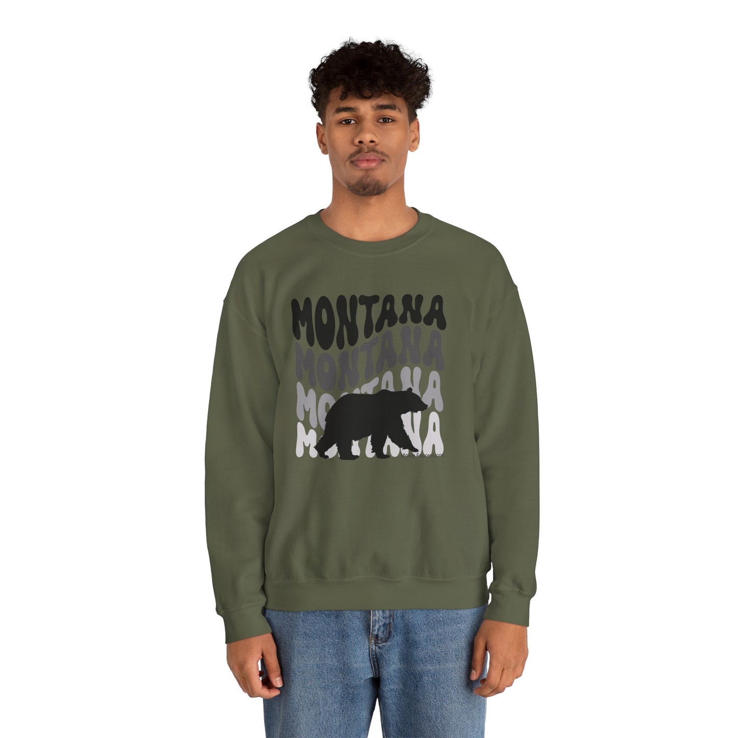 Montana Wild Unisex Crewneck Sweatshirt
