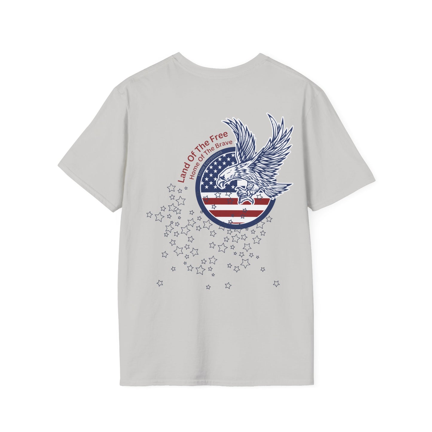 Freedom Eagle Unisex Softstyle Crewneck T-Shirt