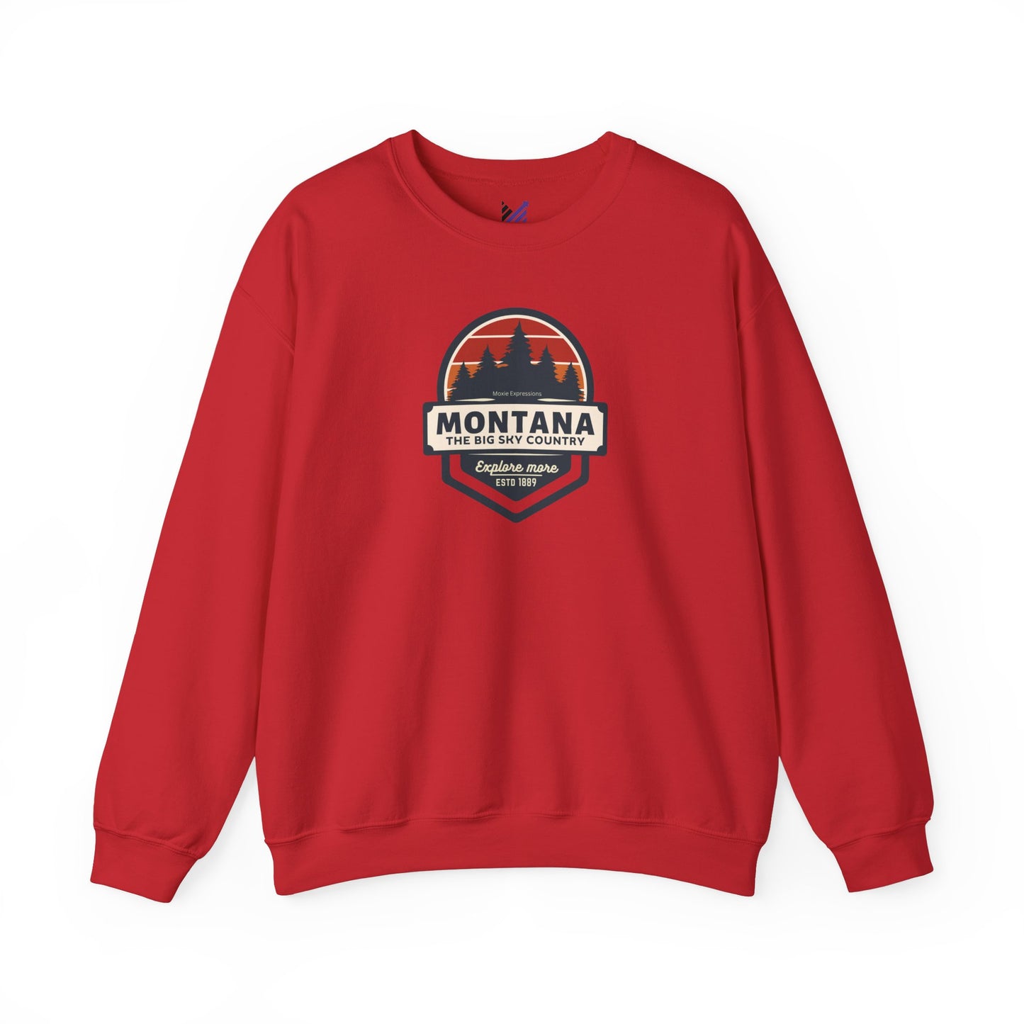 Montana Big Sky "Explore More" Unisex Crewneck Sweatshirt