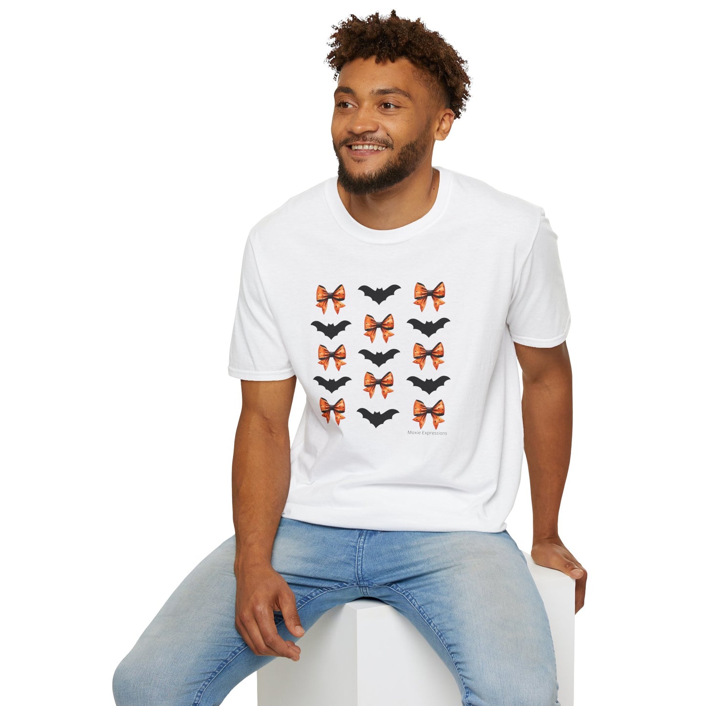 Batty Bowtique Unisex Softstyle Crewneck T-Shirt