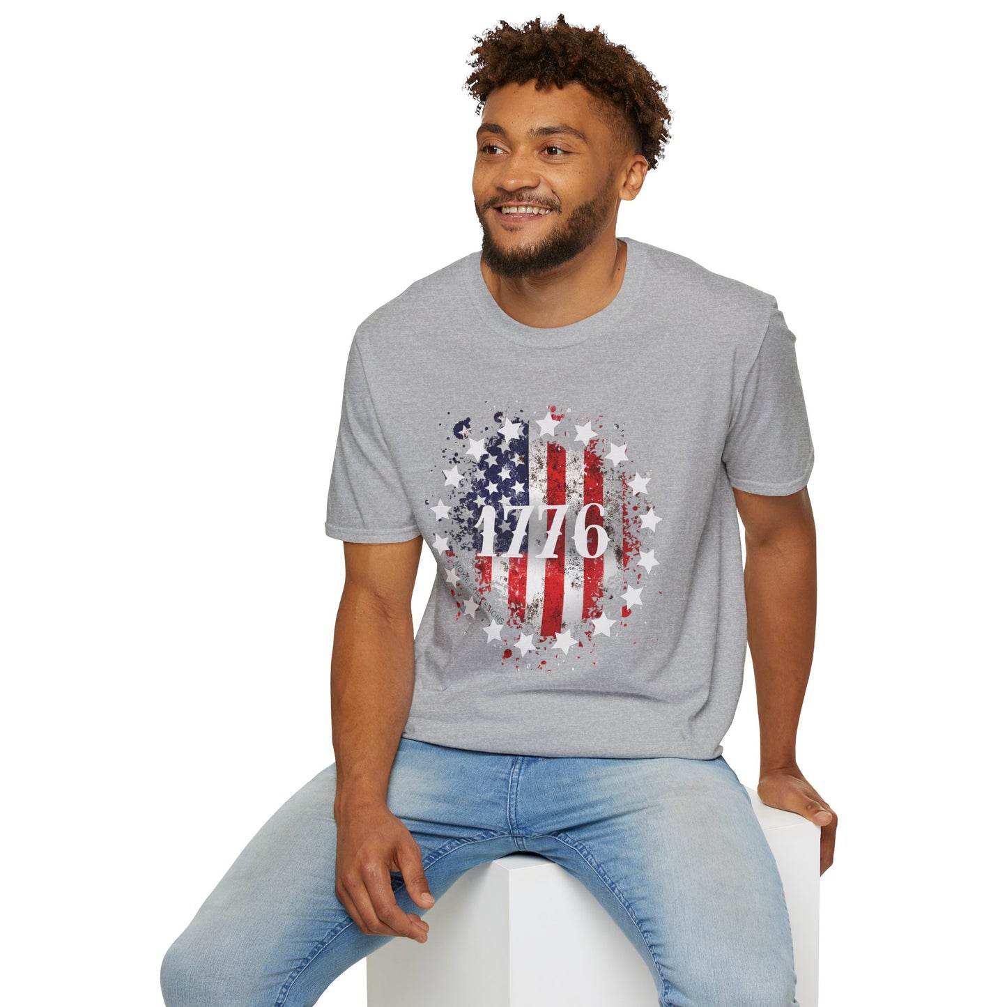 1776 Unisex Softstyle Crewneck T-Shirt
