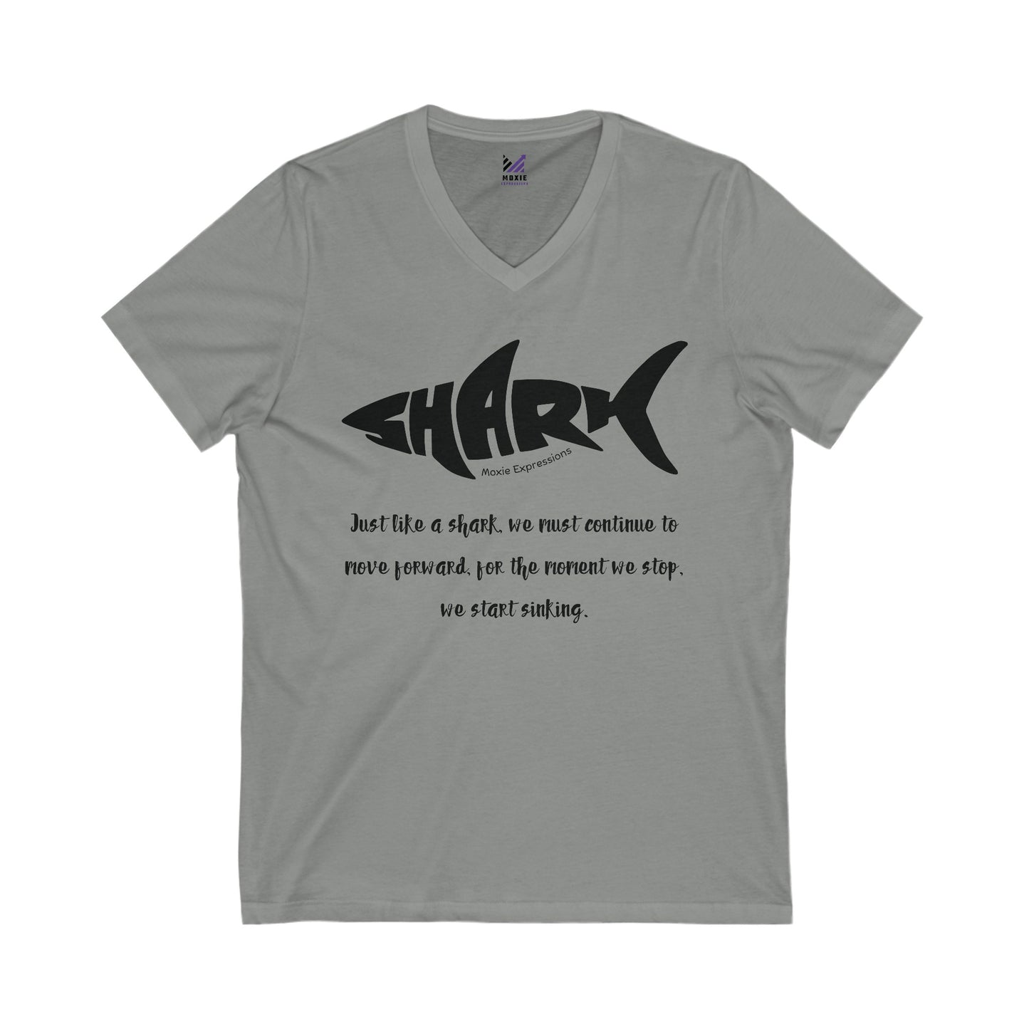 Enduring Tides Unisex Jersey Short Sleeve V-Neck Tee