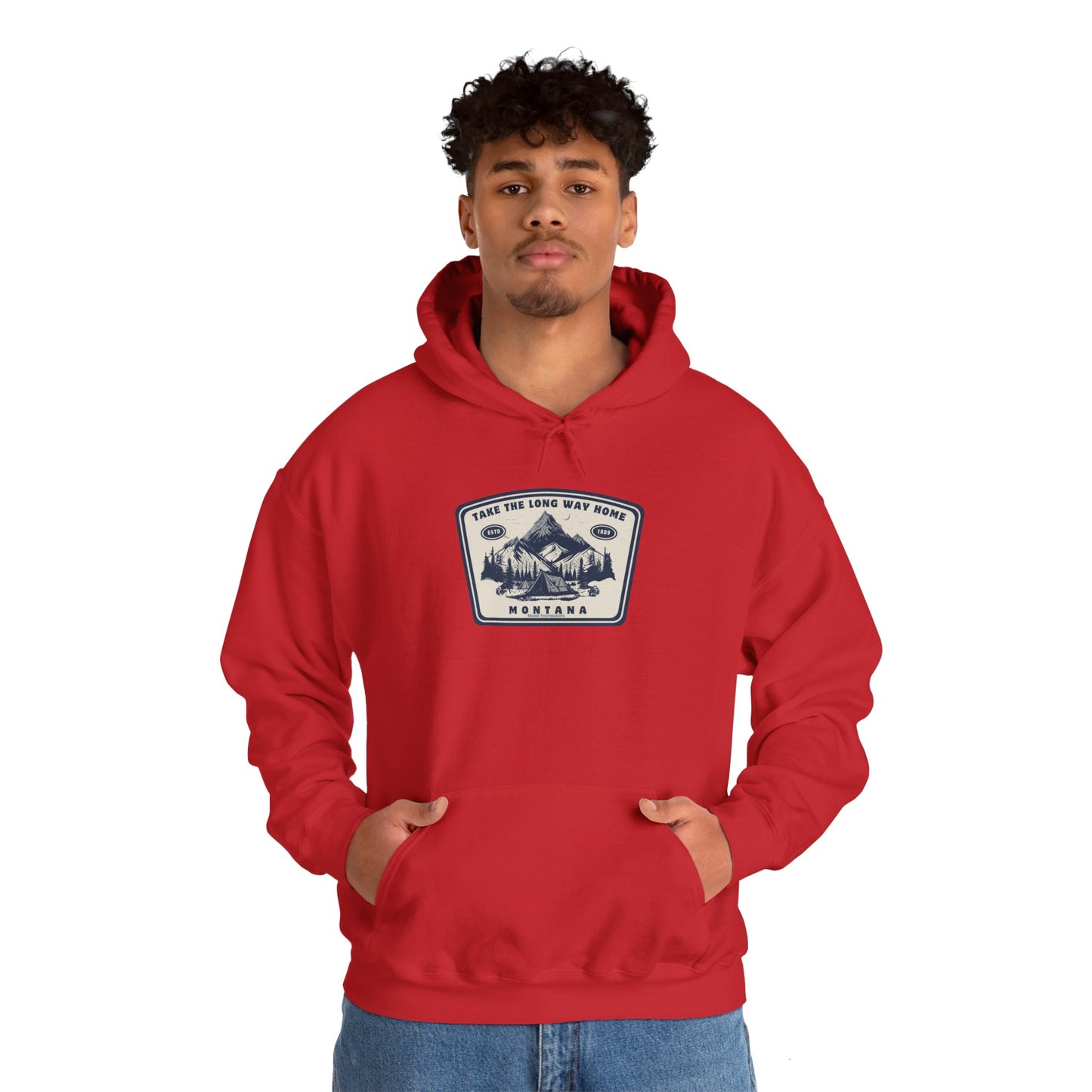 Montana Wanderer Unisex Crewneck Sweatshirt
