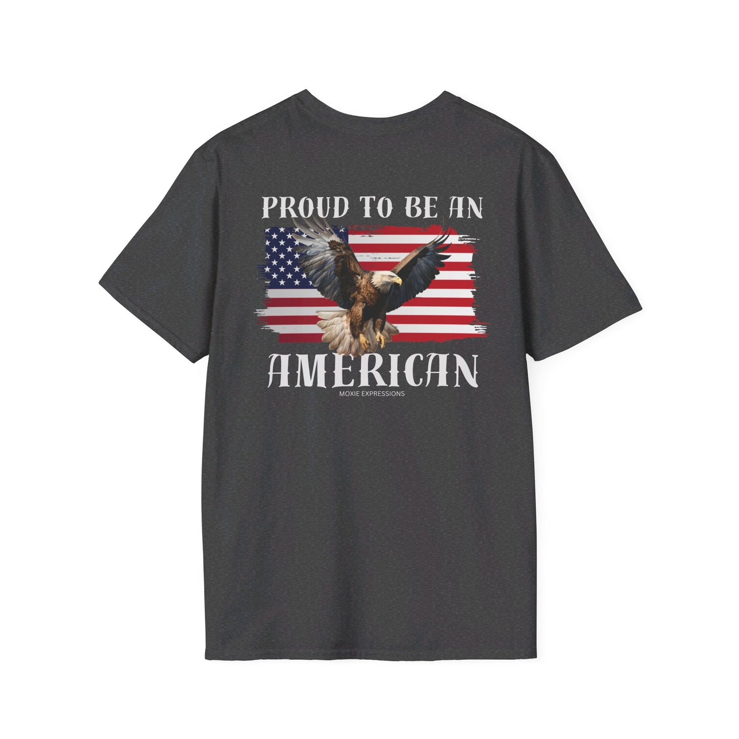 Proud Patriot Unisex Softstyle Crewneck T-Shirt