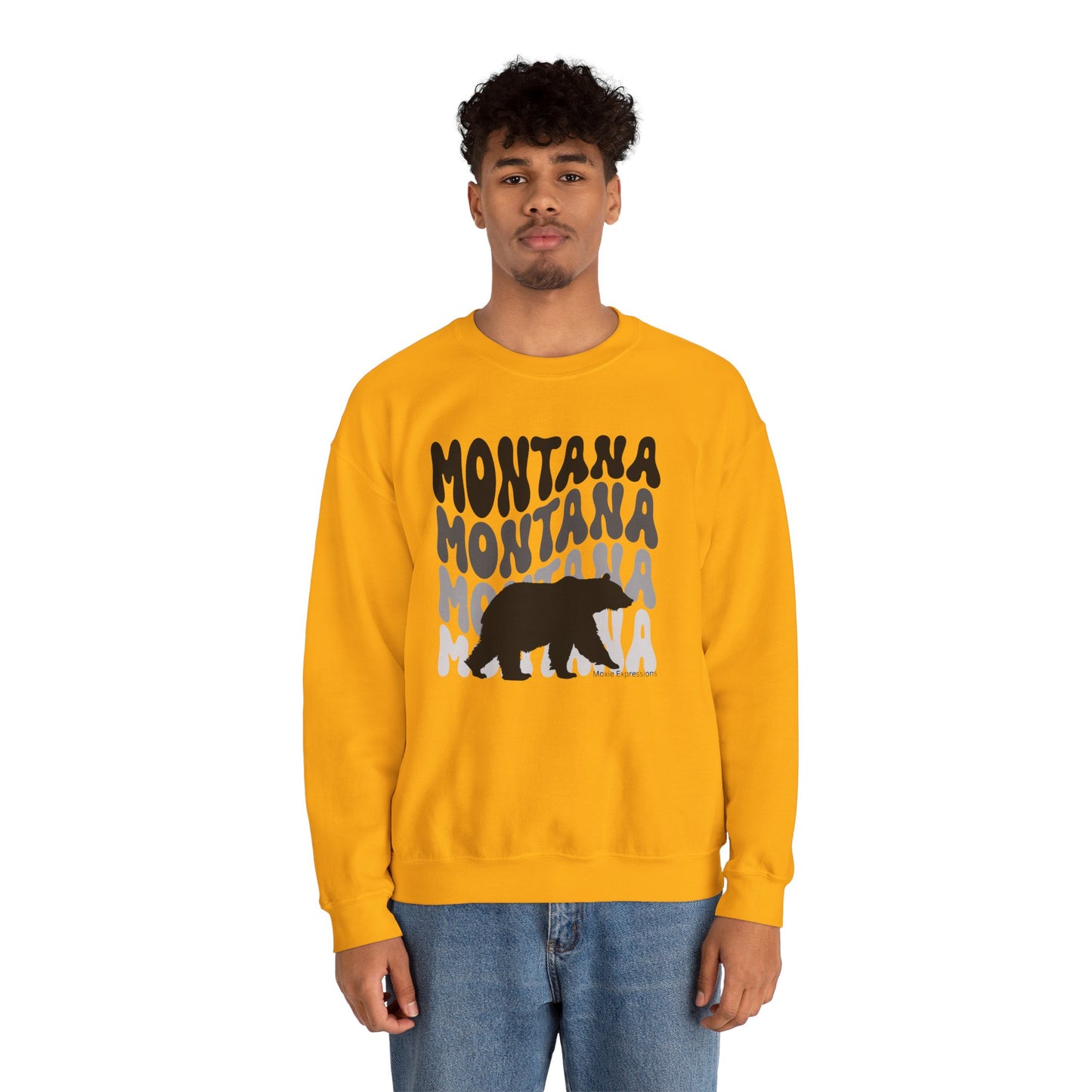 Montana Wild Unisex Crewneck Sweatshirt