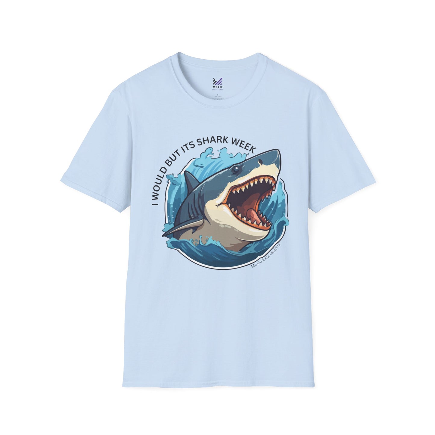 Shark Week Unisex Softstyle Crewneck T-Shirt