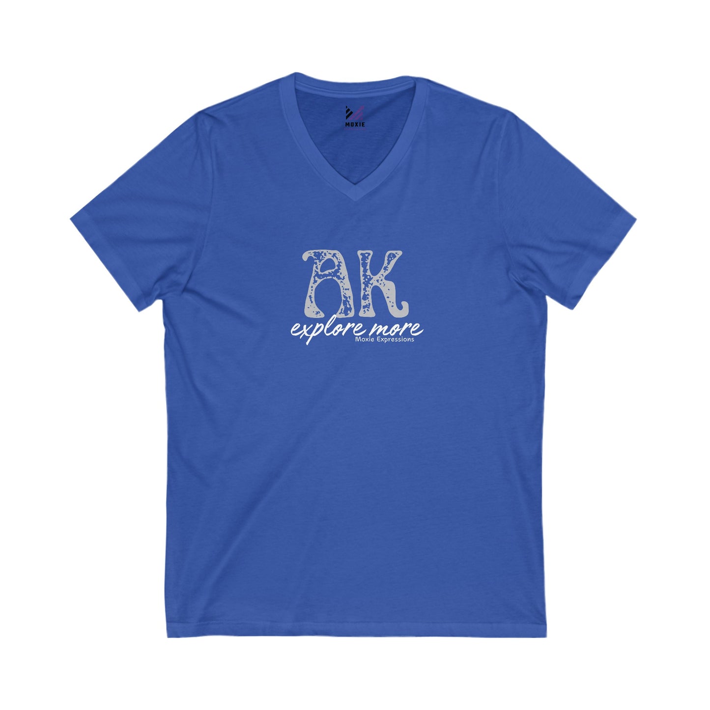 Alaska Explore More Unisex Jersey Short Sleeve V-Neck Tee