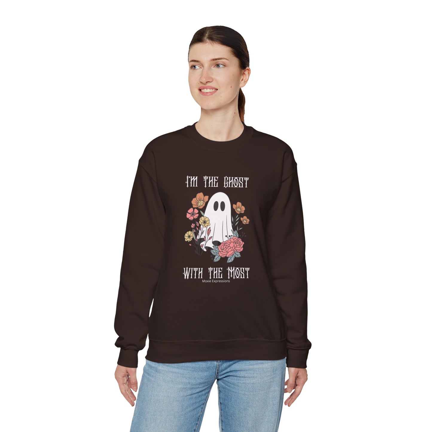 Ghost with the Most Unisex Crewneck Sweatshirt