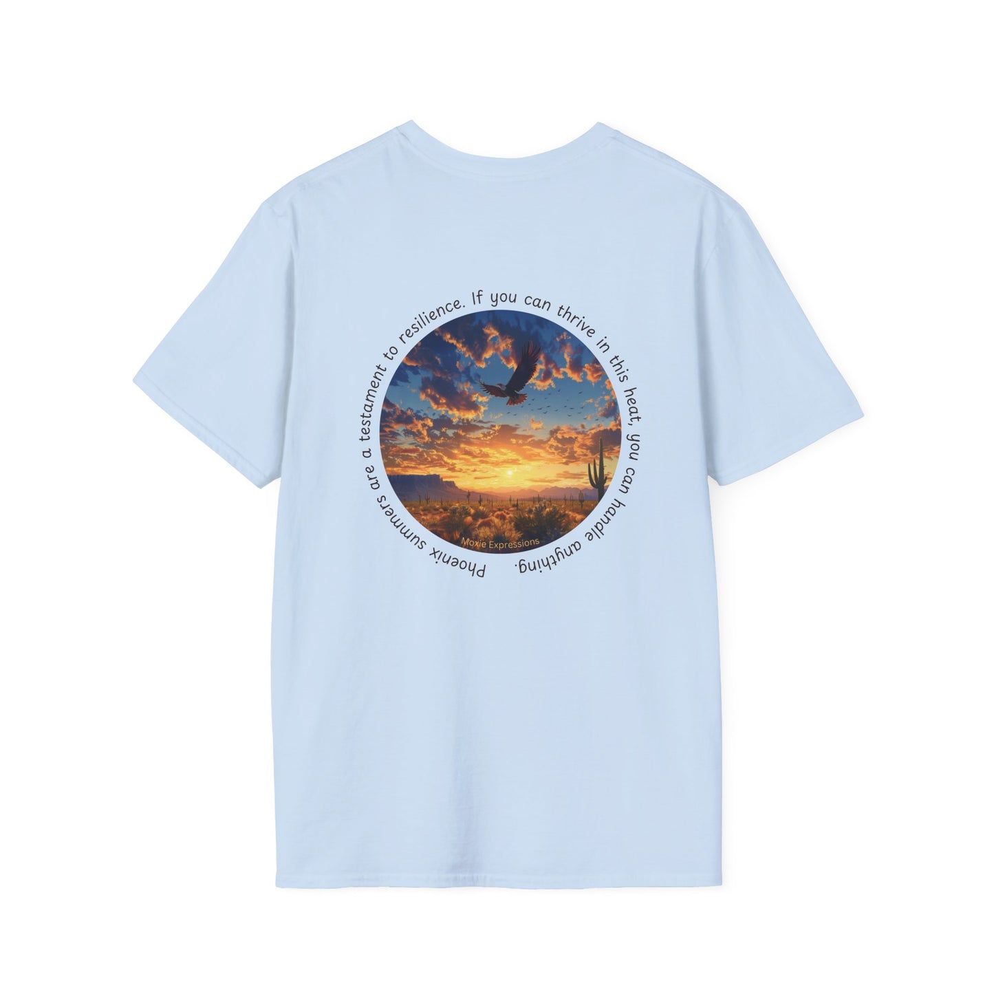 Desert Resilience Unisex Softstyle Crewneck T-Shirt