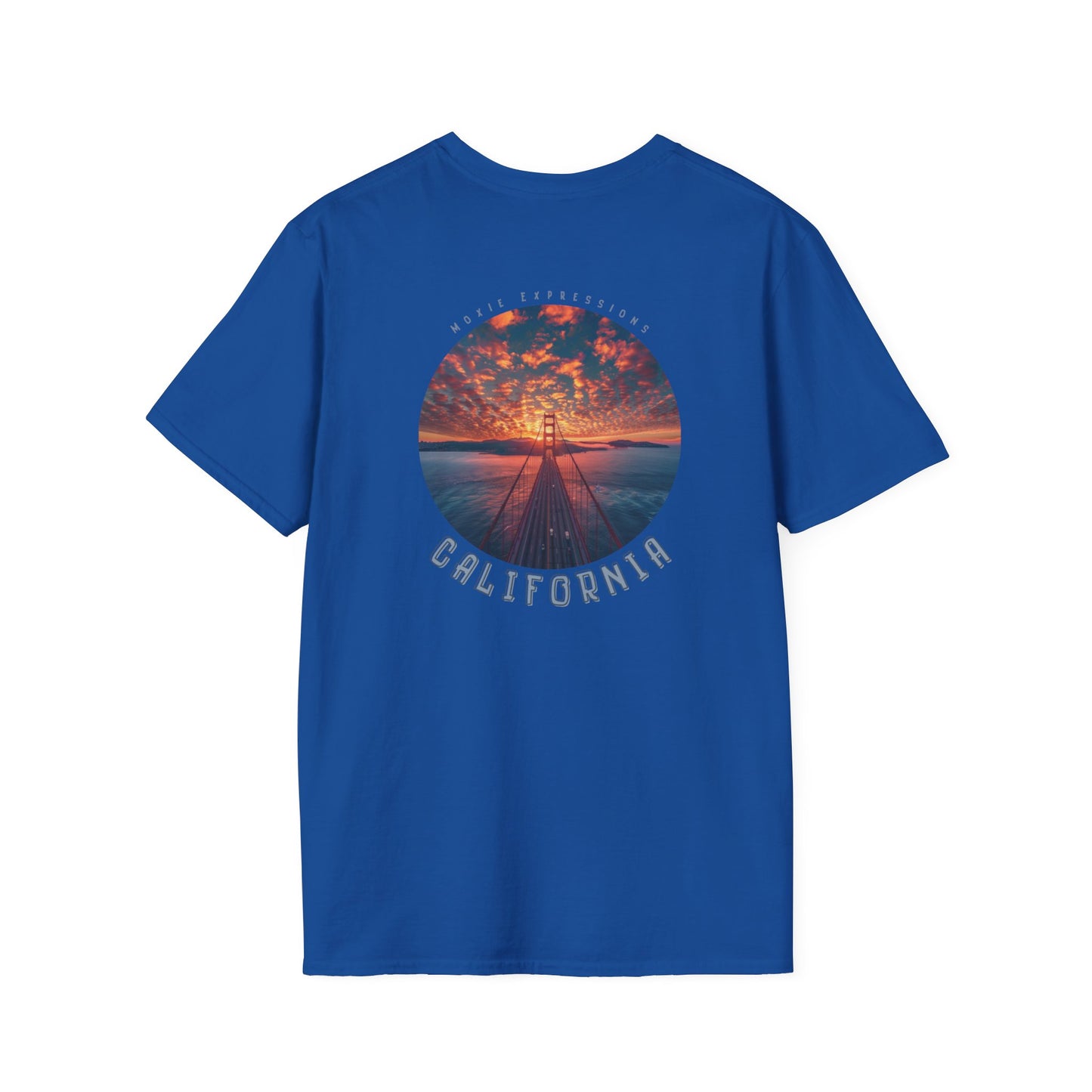 California Horizon Unisex Softstyle Crewneck T-Shirt